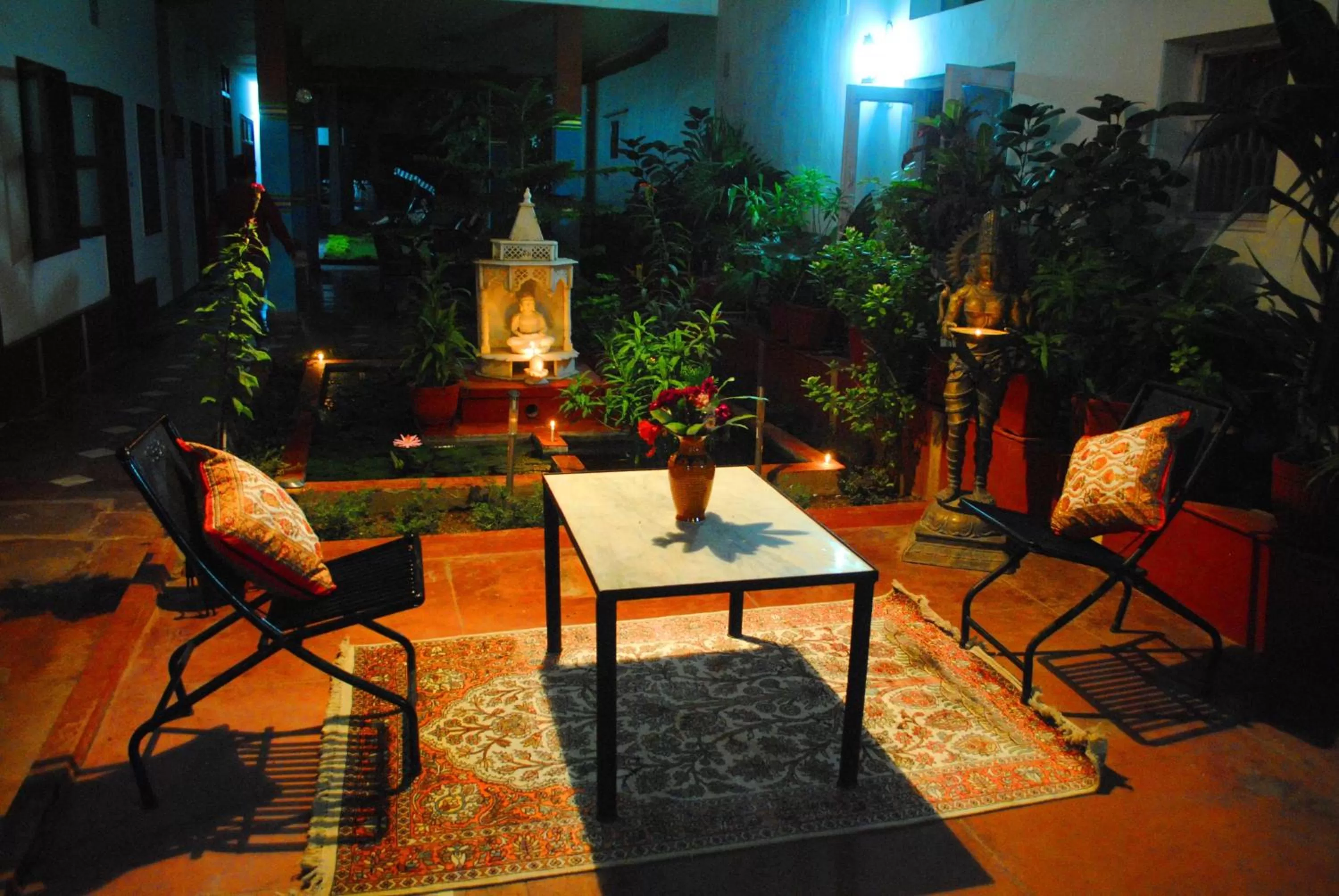 Patio in Hotel Harmony