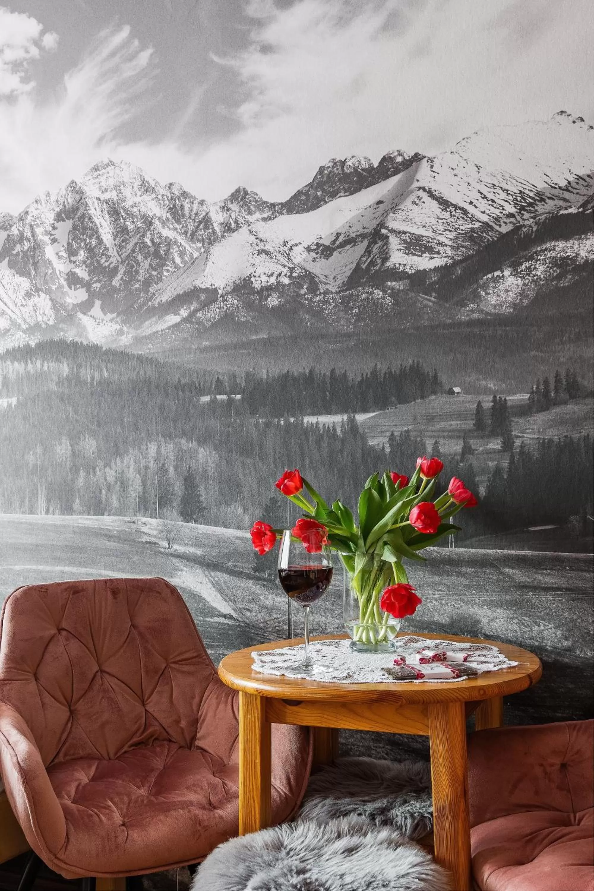Seating area in Pokoje Gościnne U Małgorzaty Jacuzzi & Sauna