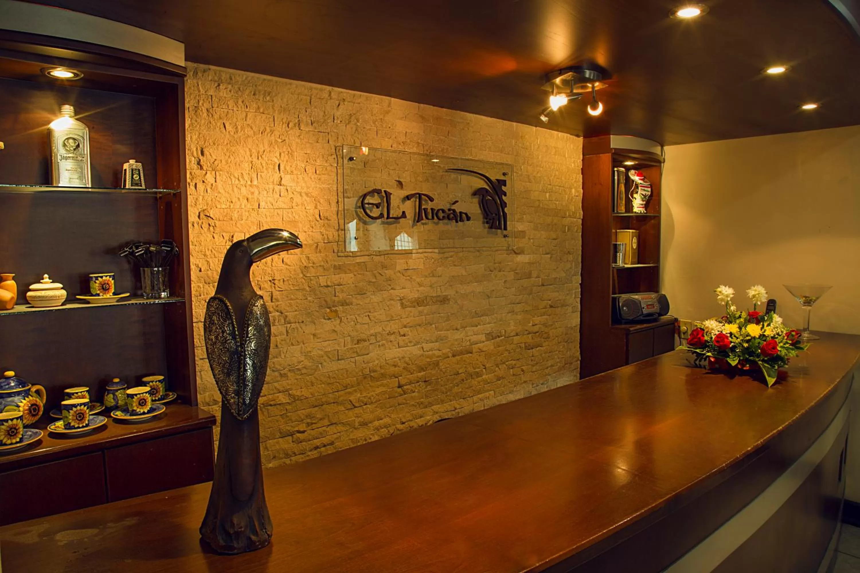 Decorative detail in Hotel Podocarpus