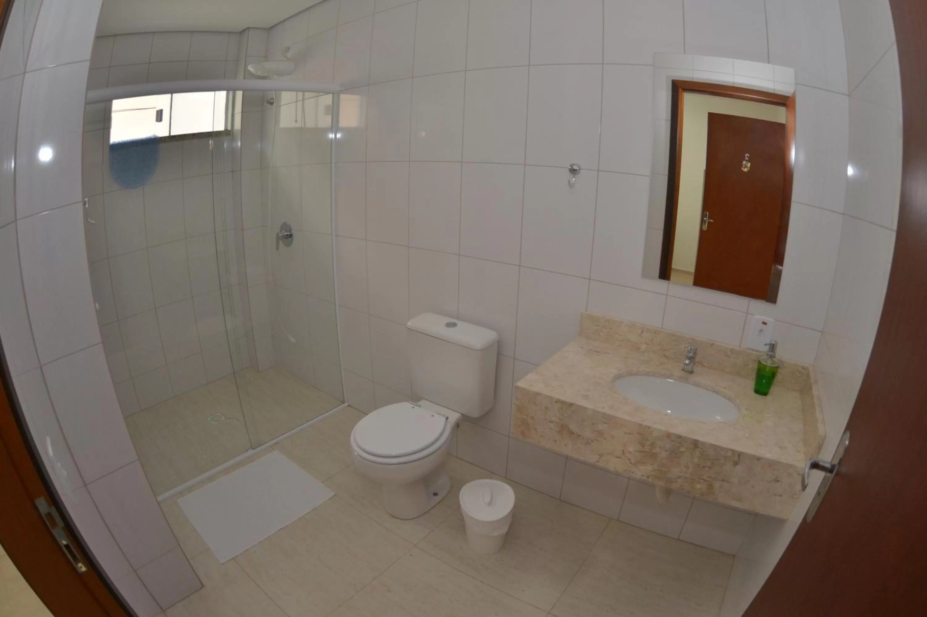 Bathroom in Pousada Recanto dos Anjos