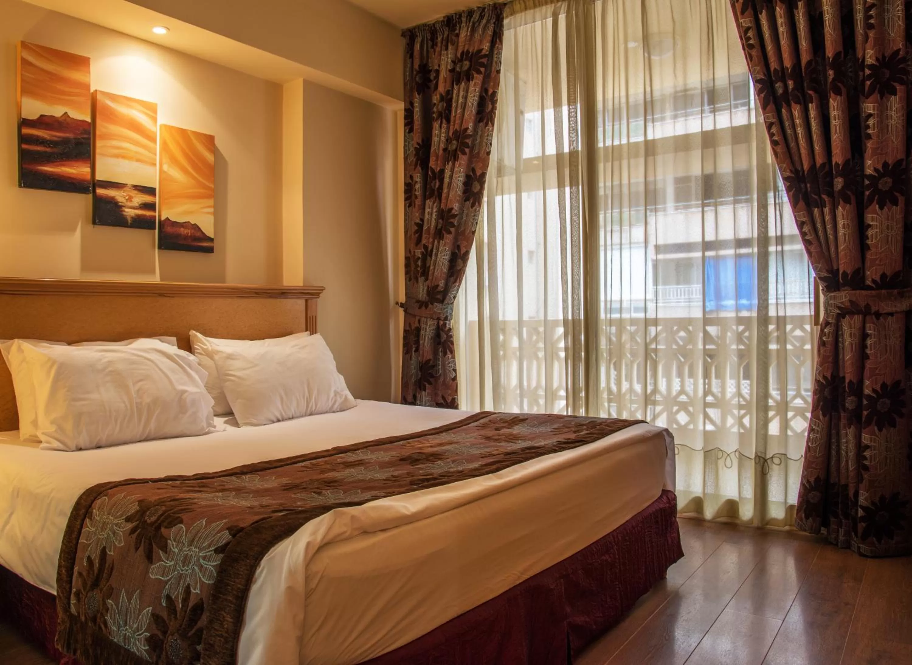 Bed in Bella Riva Hotel