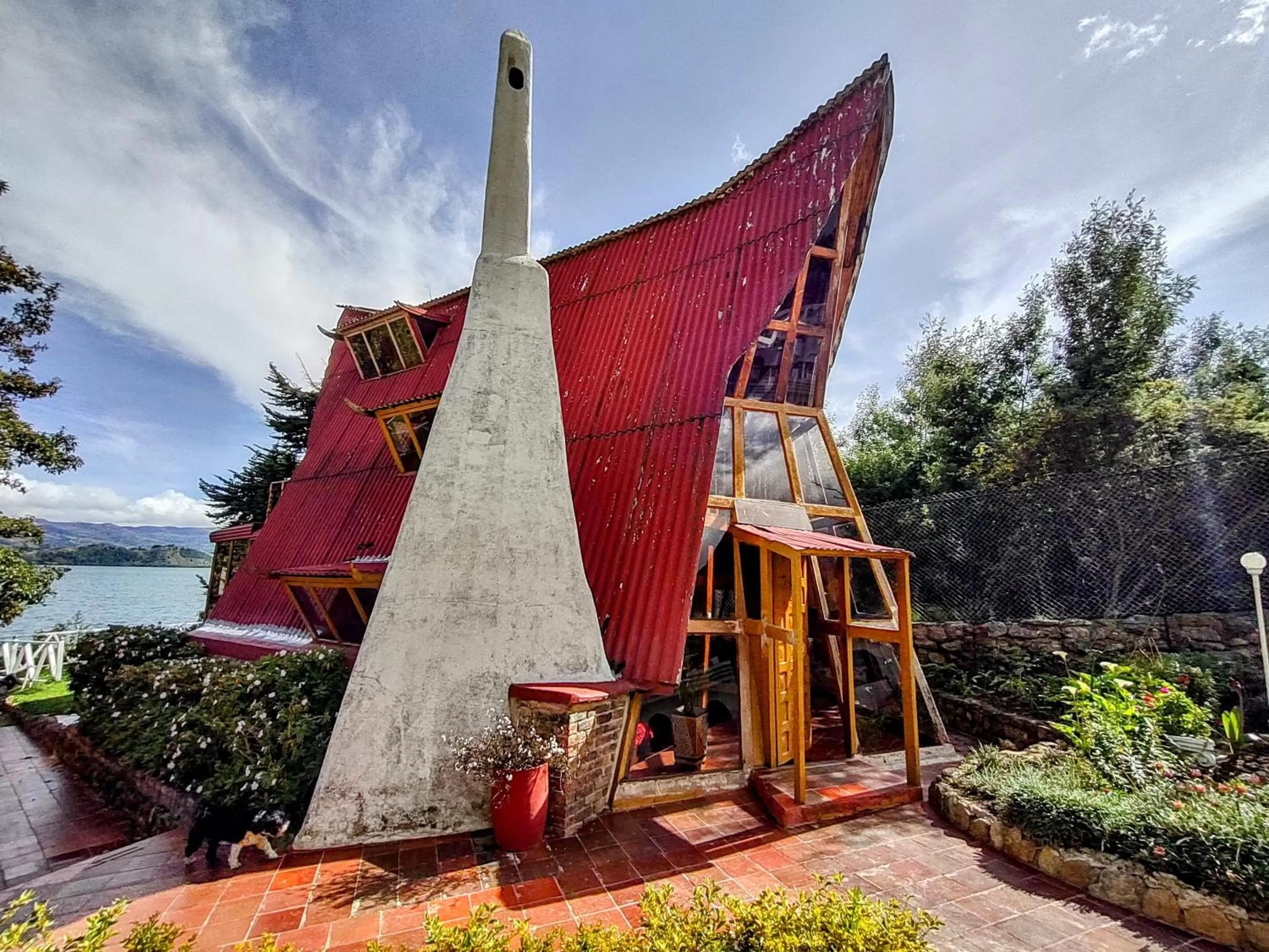 Property building in Refugio Génesis habitaciones Lago de Tota