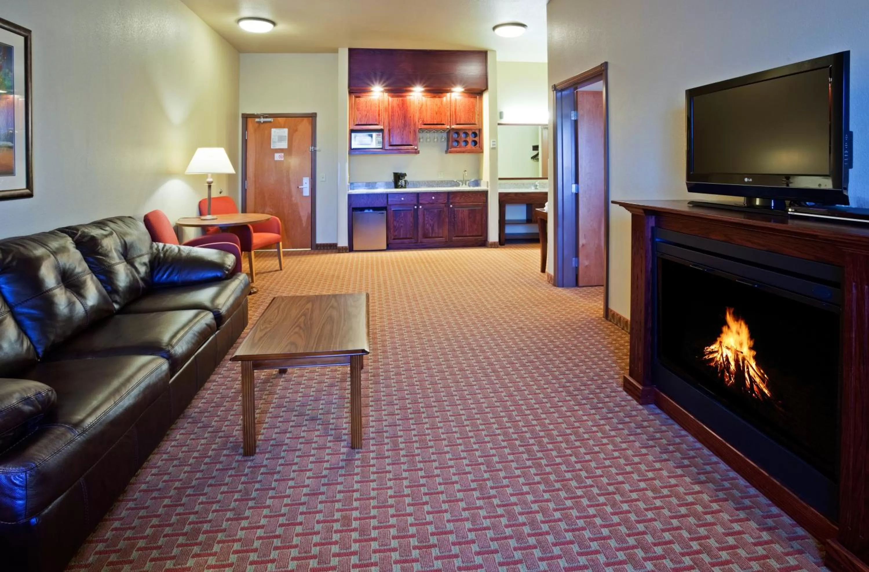 Living room in Baymont Inn & Suites by Wyndham Sturgis