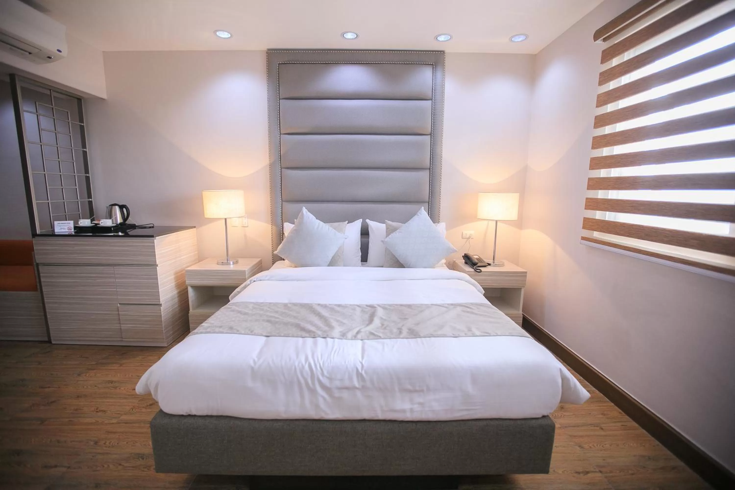 Bed in La Maja Rica Hotel