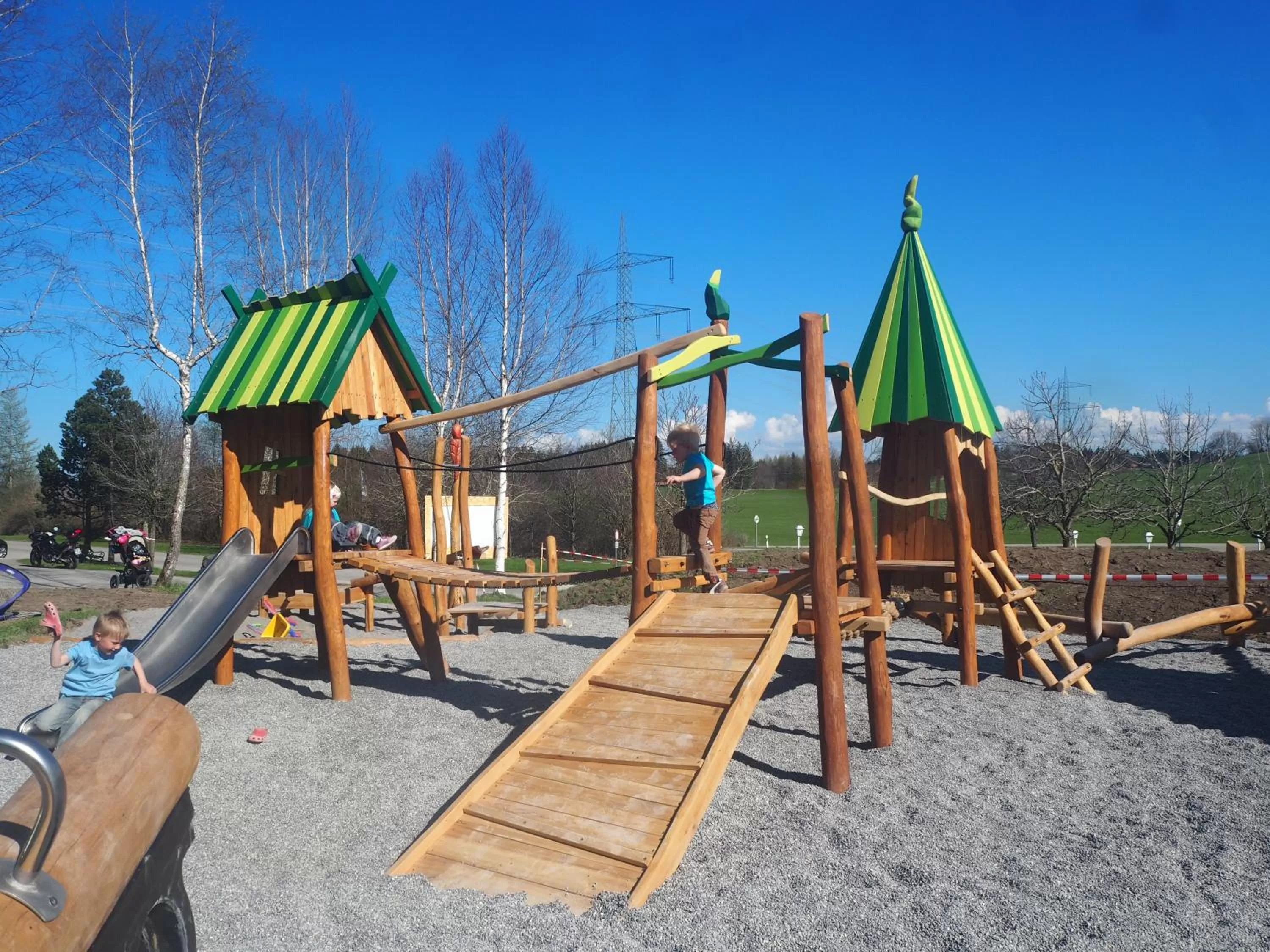 Children play ground in Familienhotel Löwen
