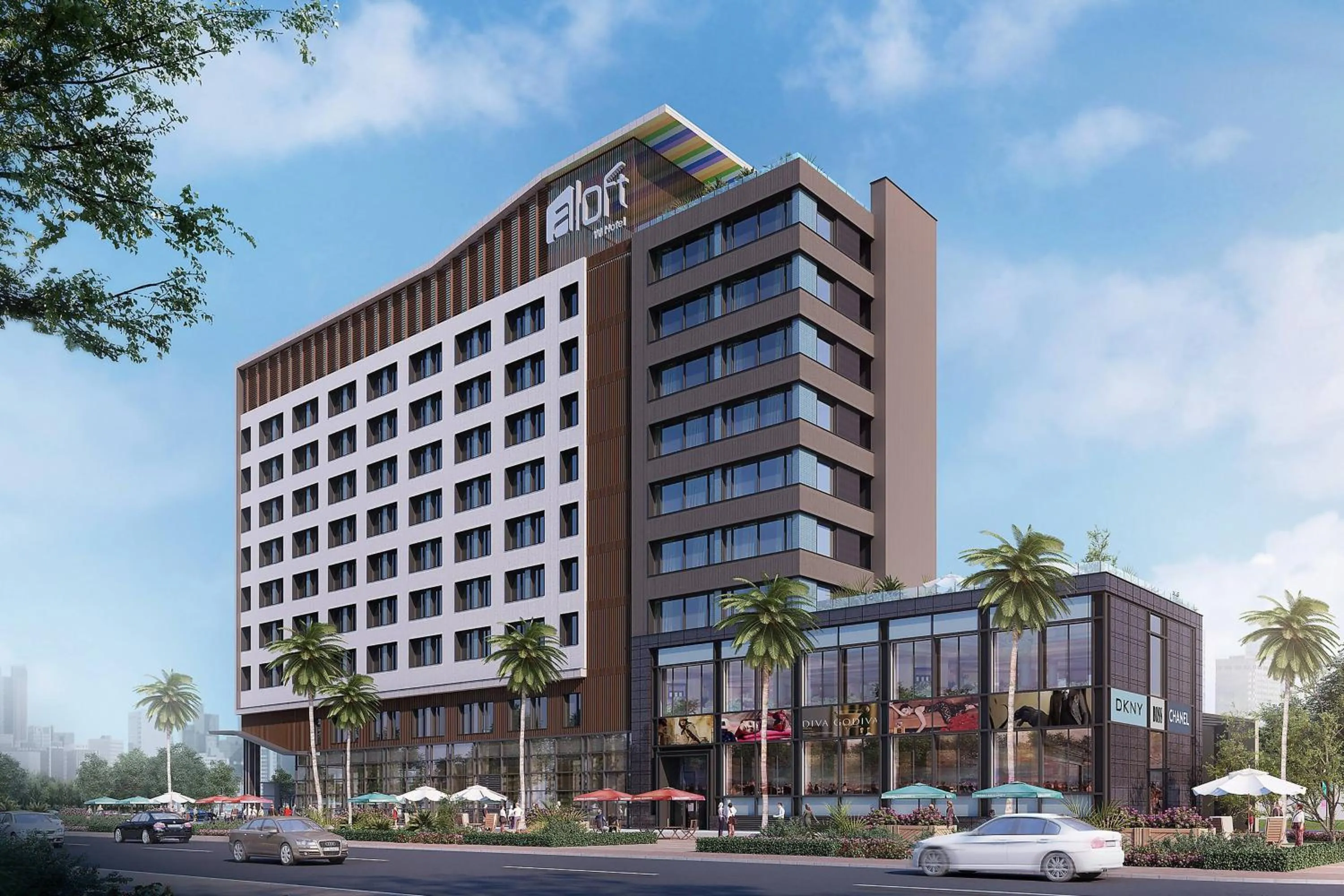 View (from property/room) in Aloft Guangzhou University Park