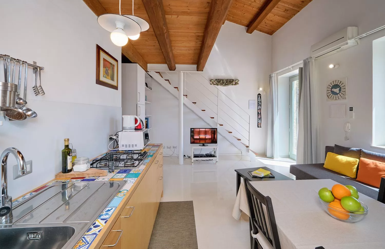 Living room in Petrantica Resort