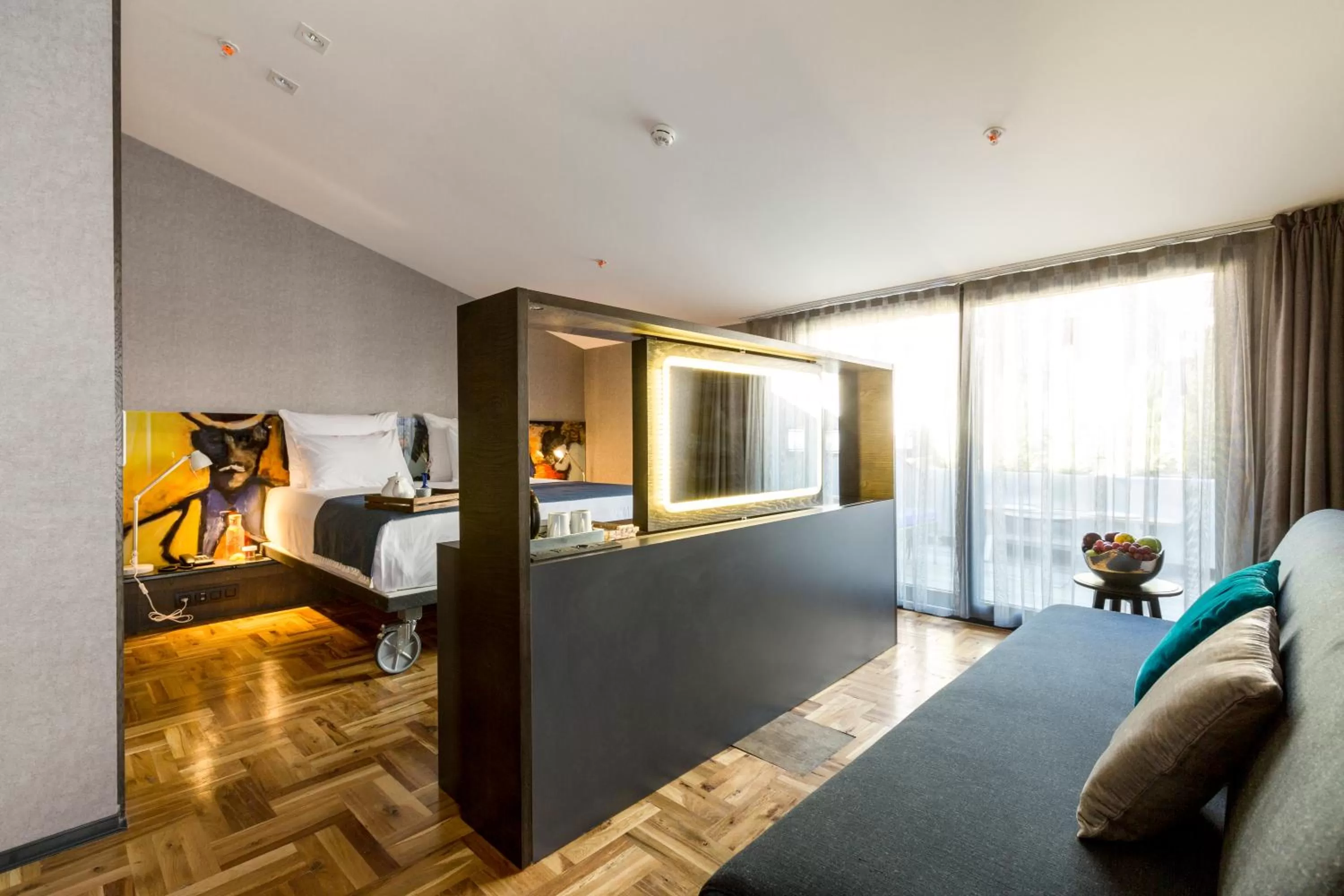 Bedroom, Bed in Lampa Design Hotel-Special Category