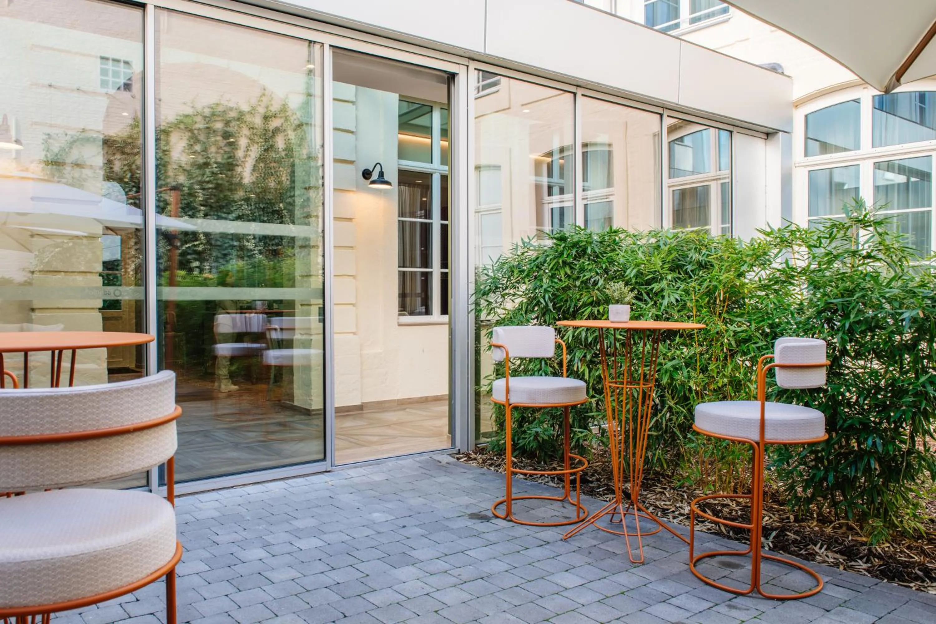 Patio in Aparthotel Adagio Lille Centre Grand Place