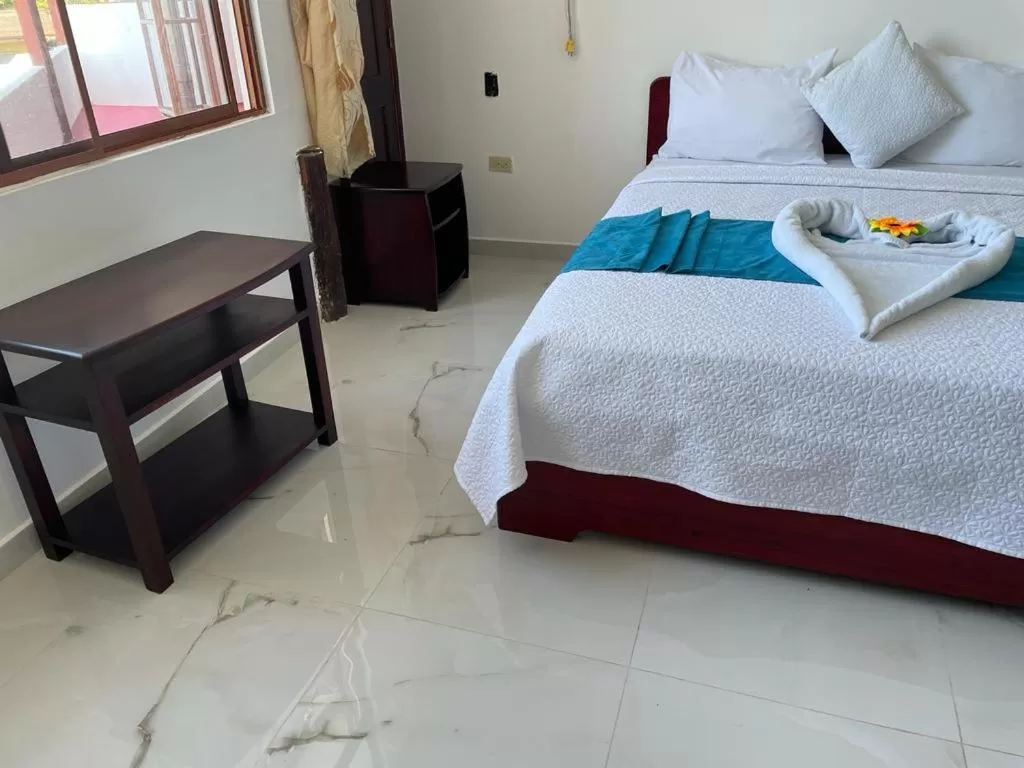 Bed in Hostal Carliza