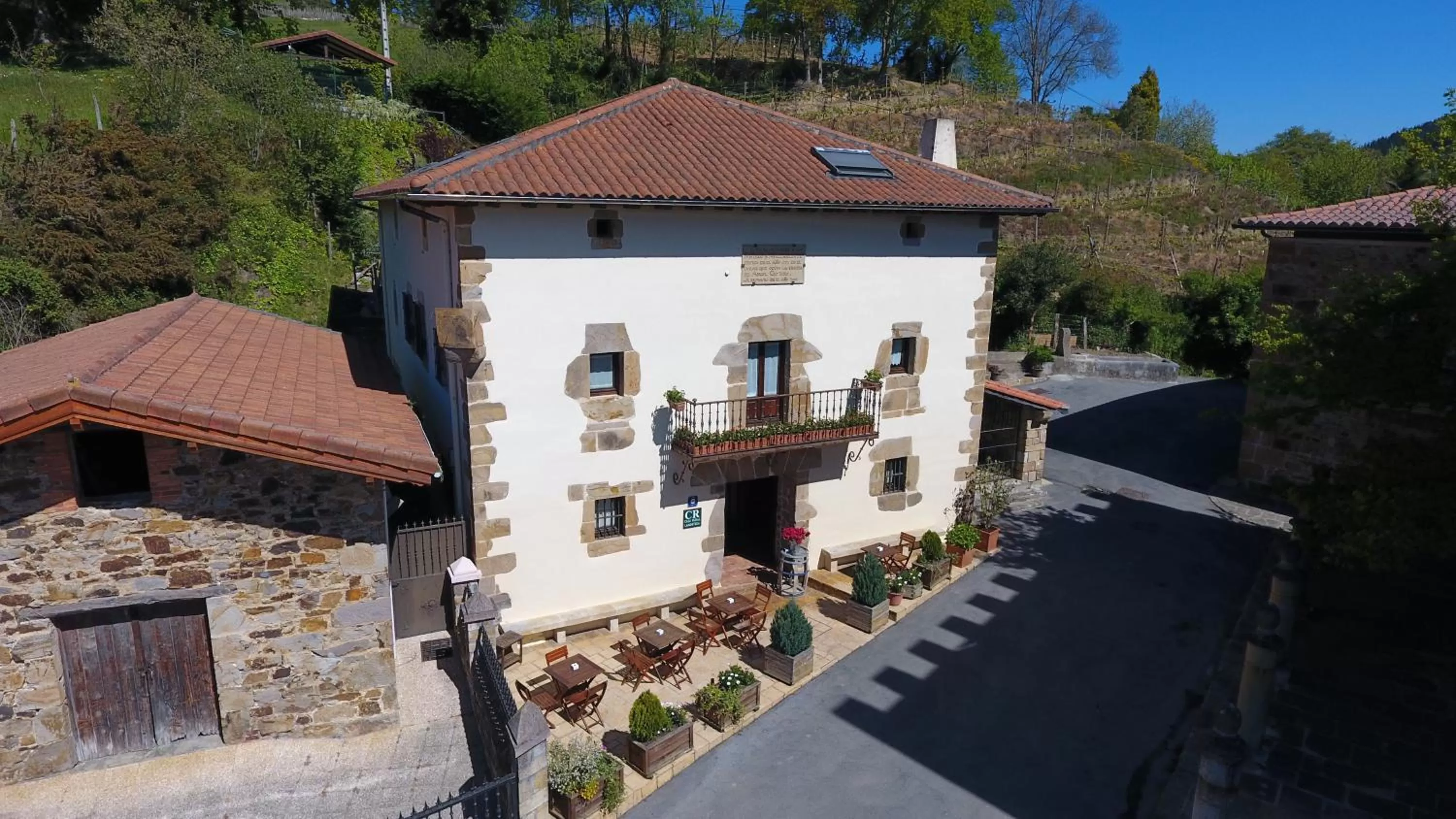 Bird's eye view in Batzarki