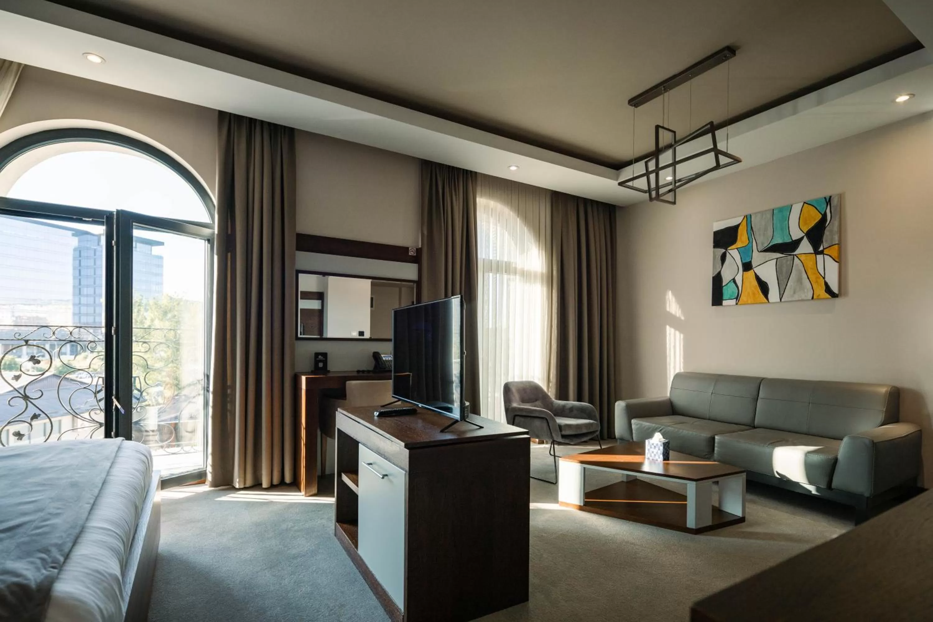 Seating Area in Hotel Prishtina