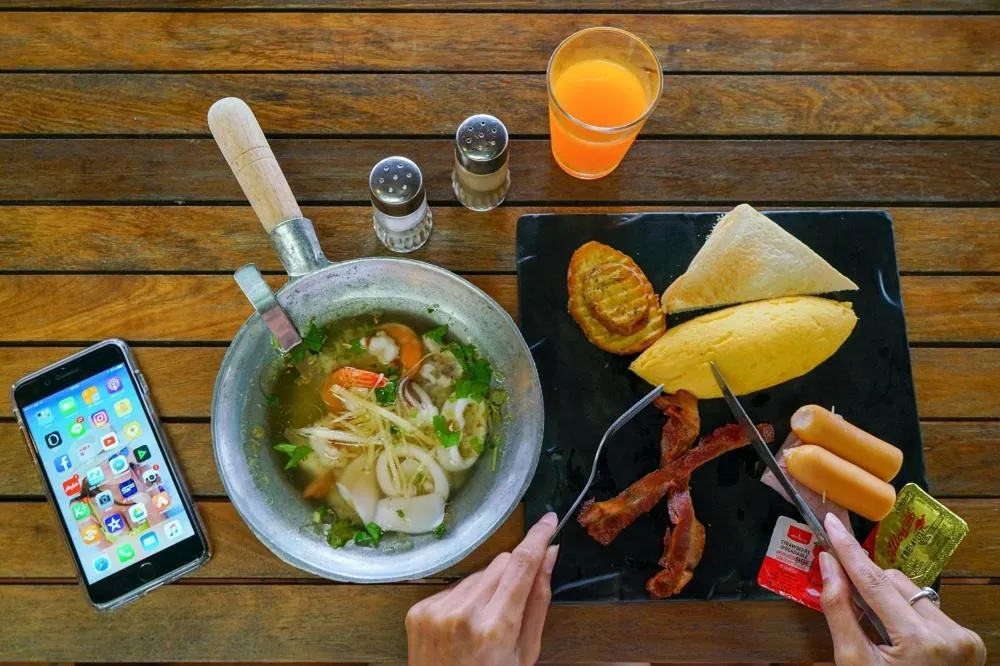 Breakfast in Koh Munnork Private Island