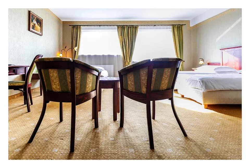 Bed in Hotel Mistral