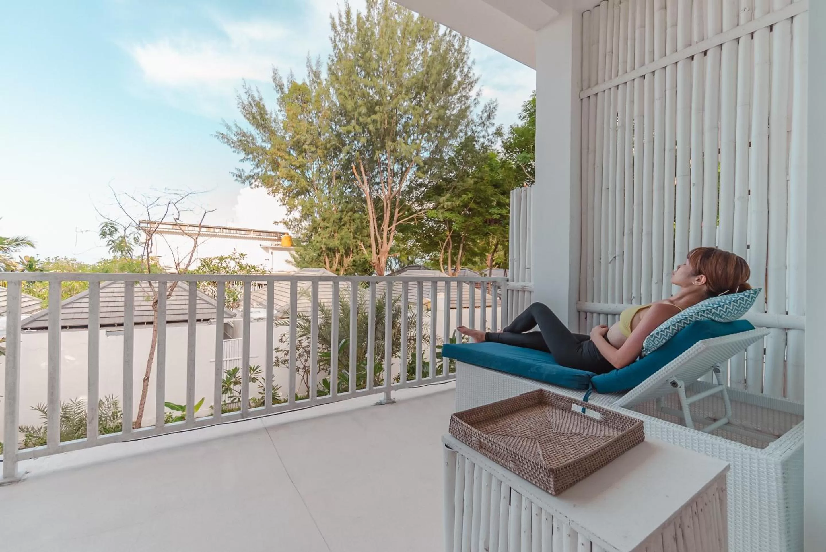 Balcony/Terrace in Seri Resort Gili Meno - Adults Only