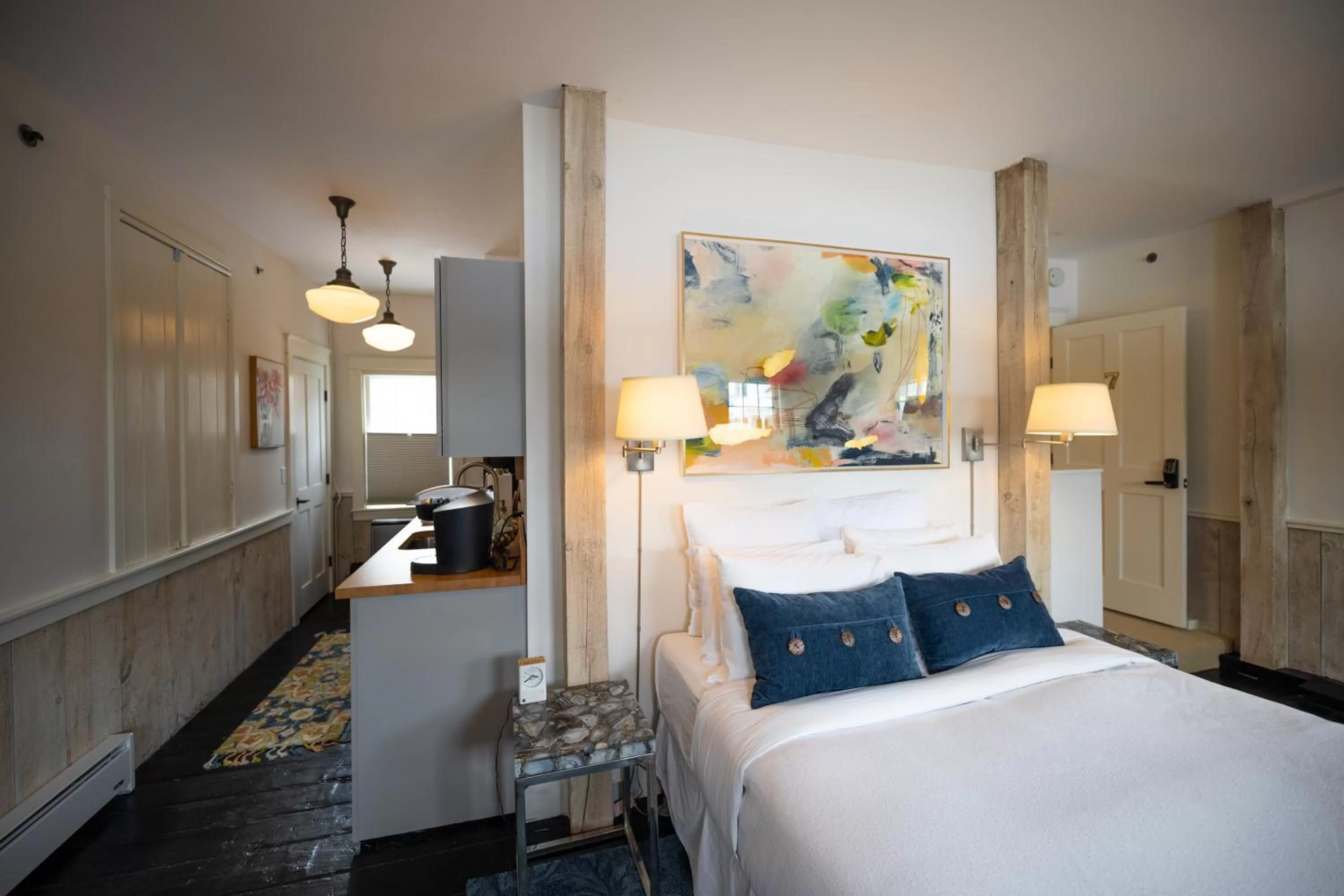 Photo of the whole room, Bed in The Water Street Inn