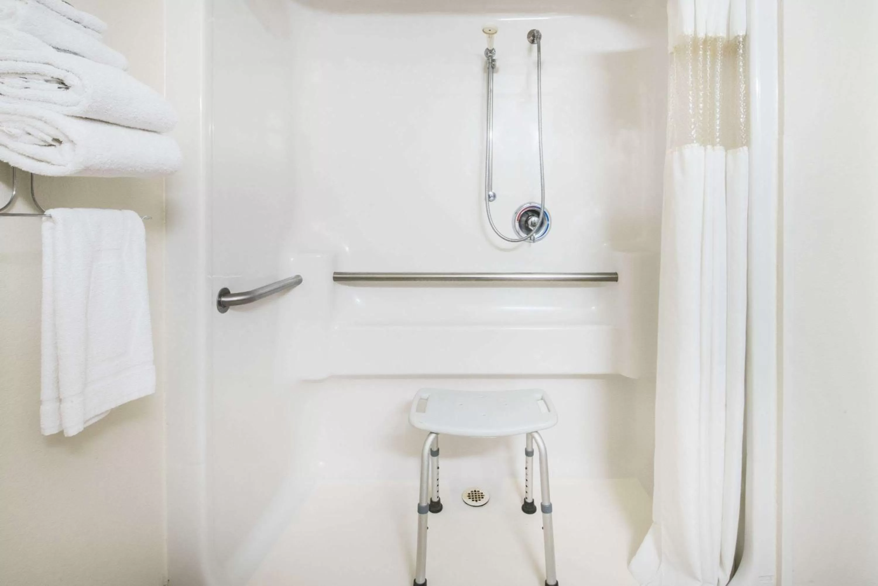 Bathroom in Super 8 by Wyndham Harlingen TX