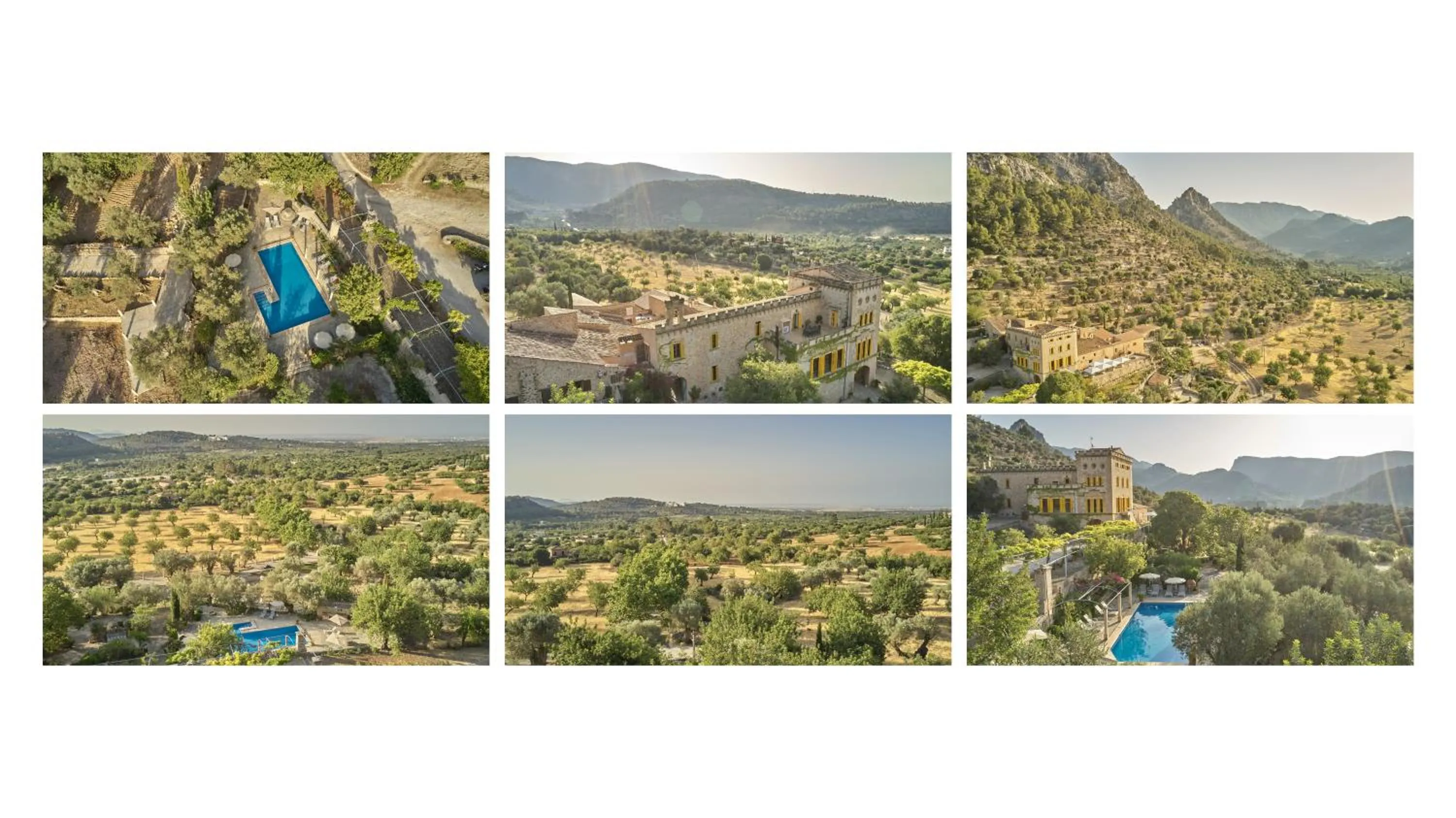 Bird's eye view in Agroturismo Alquería Blanca