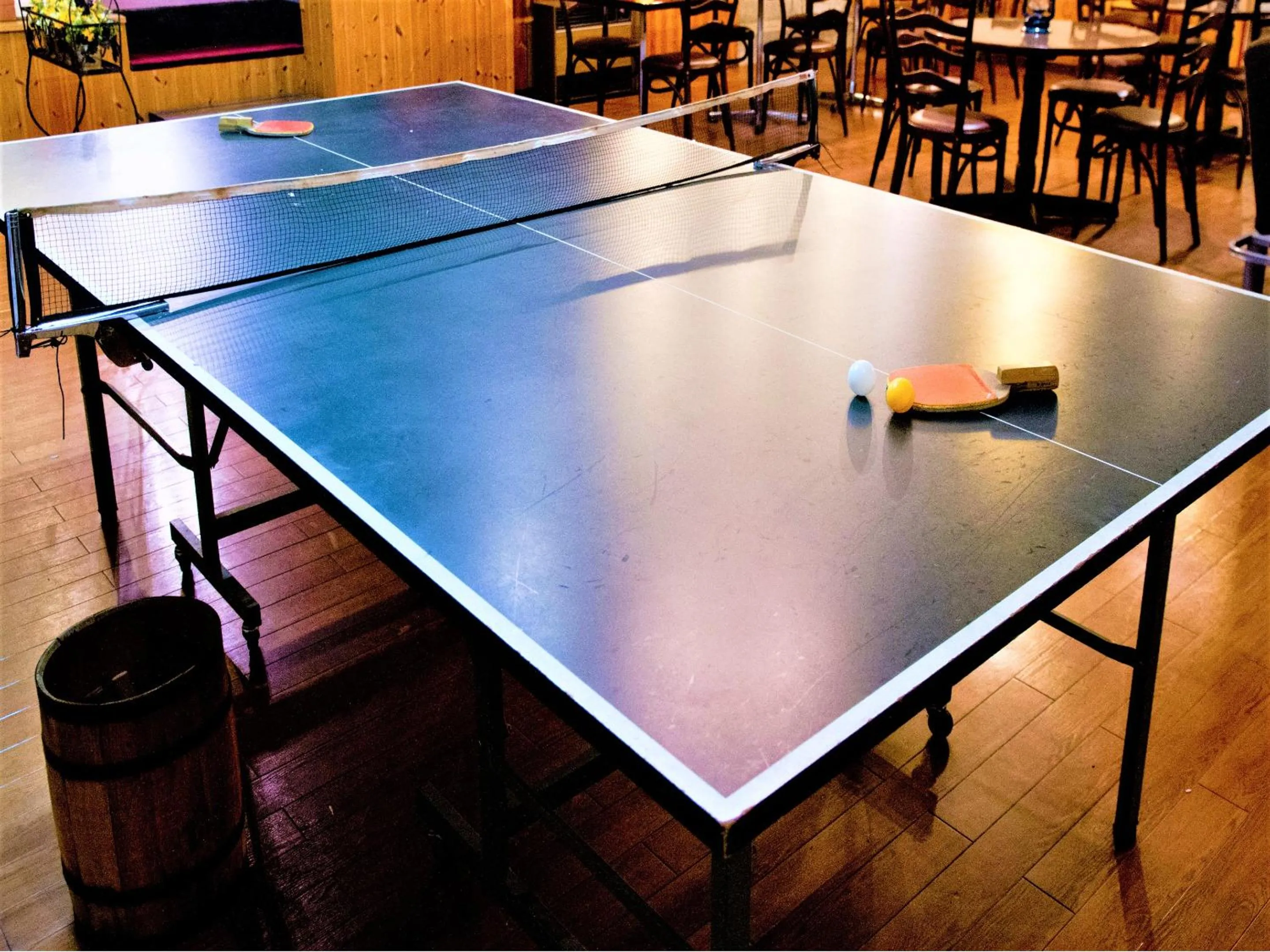 Table tennis in Kagura White Horse Inn