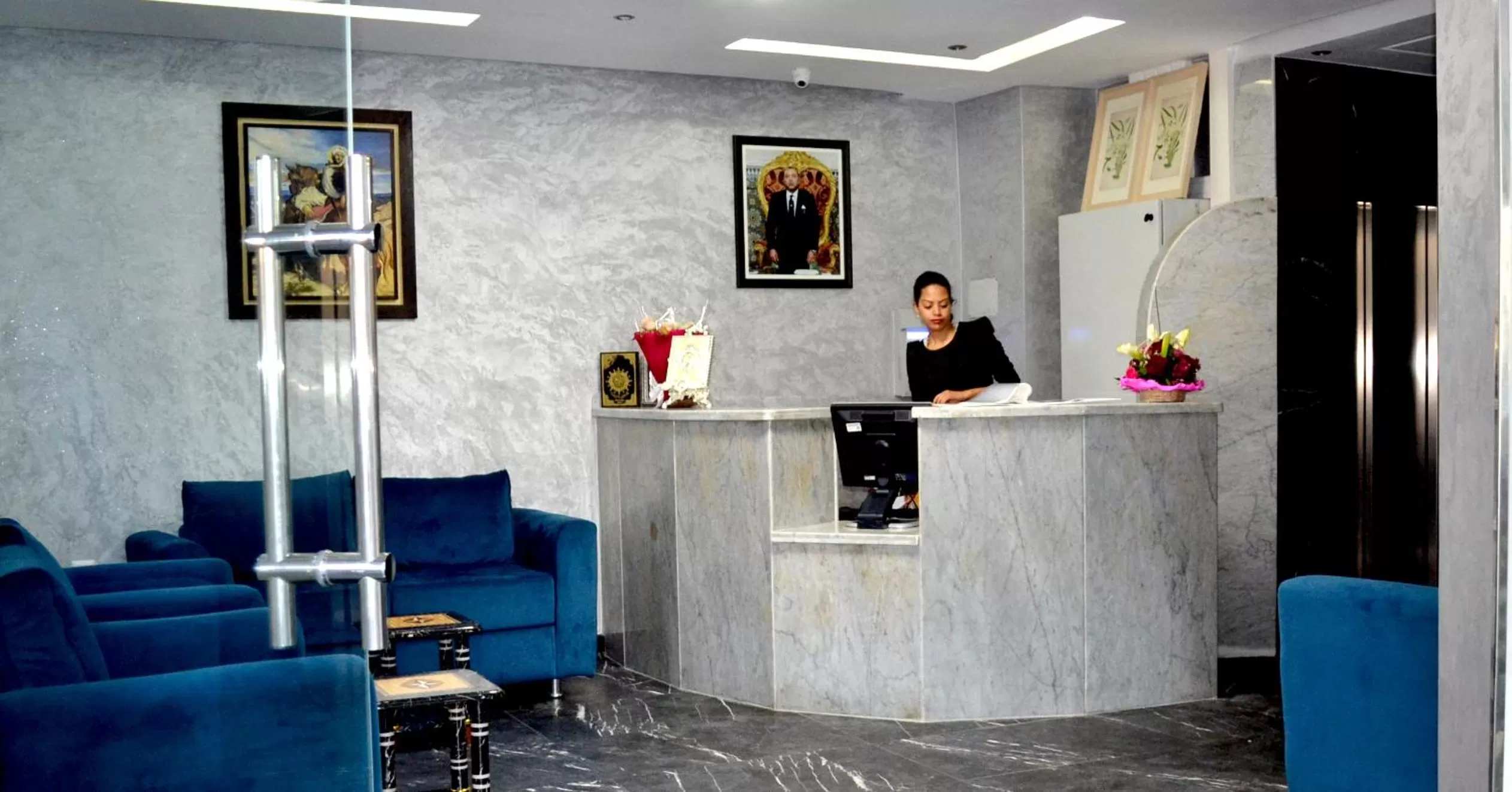 Lobby/Reception in Hotel Centre Ville