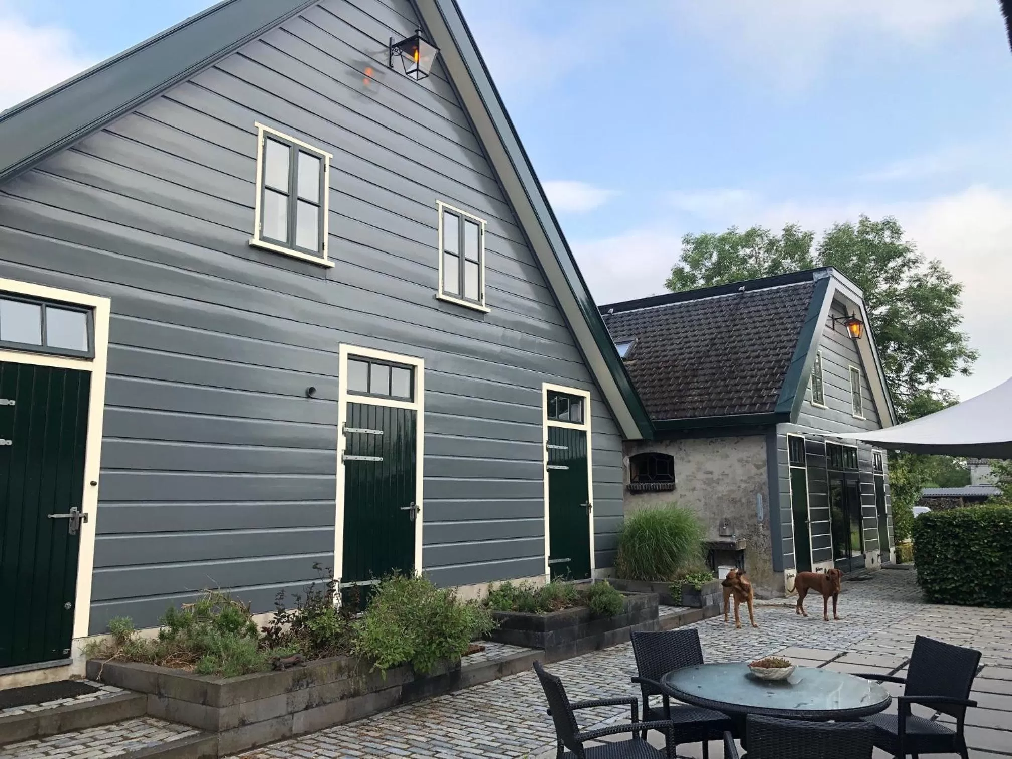 Property building in Boerenhofstede de Overhorn