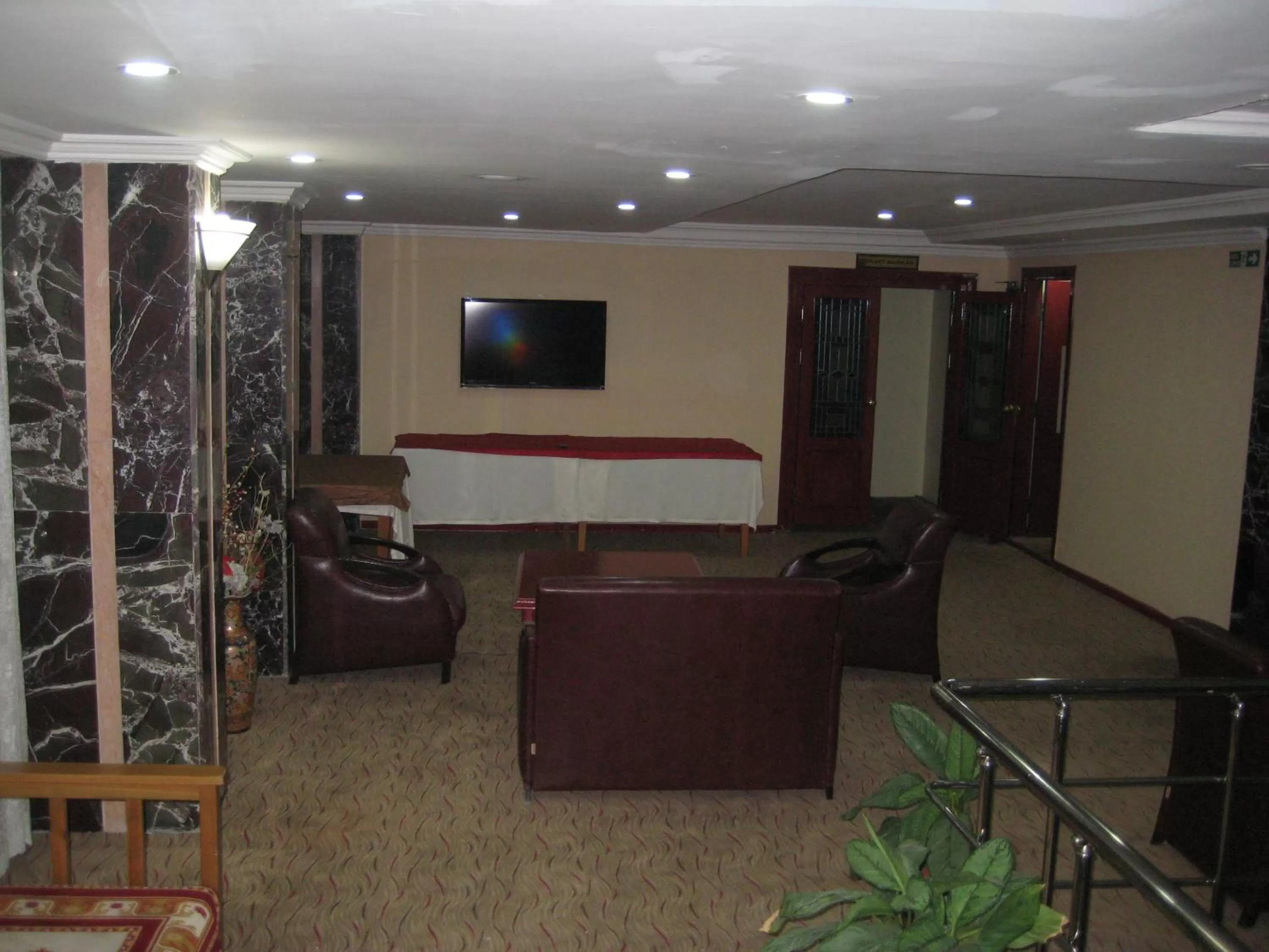 Communal lounge/ TV room, Lounge/Bar in Miroglu Hotel