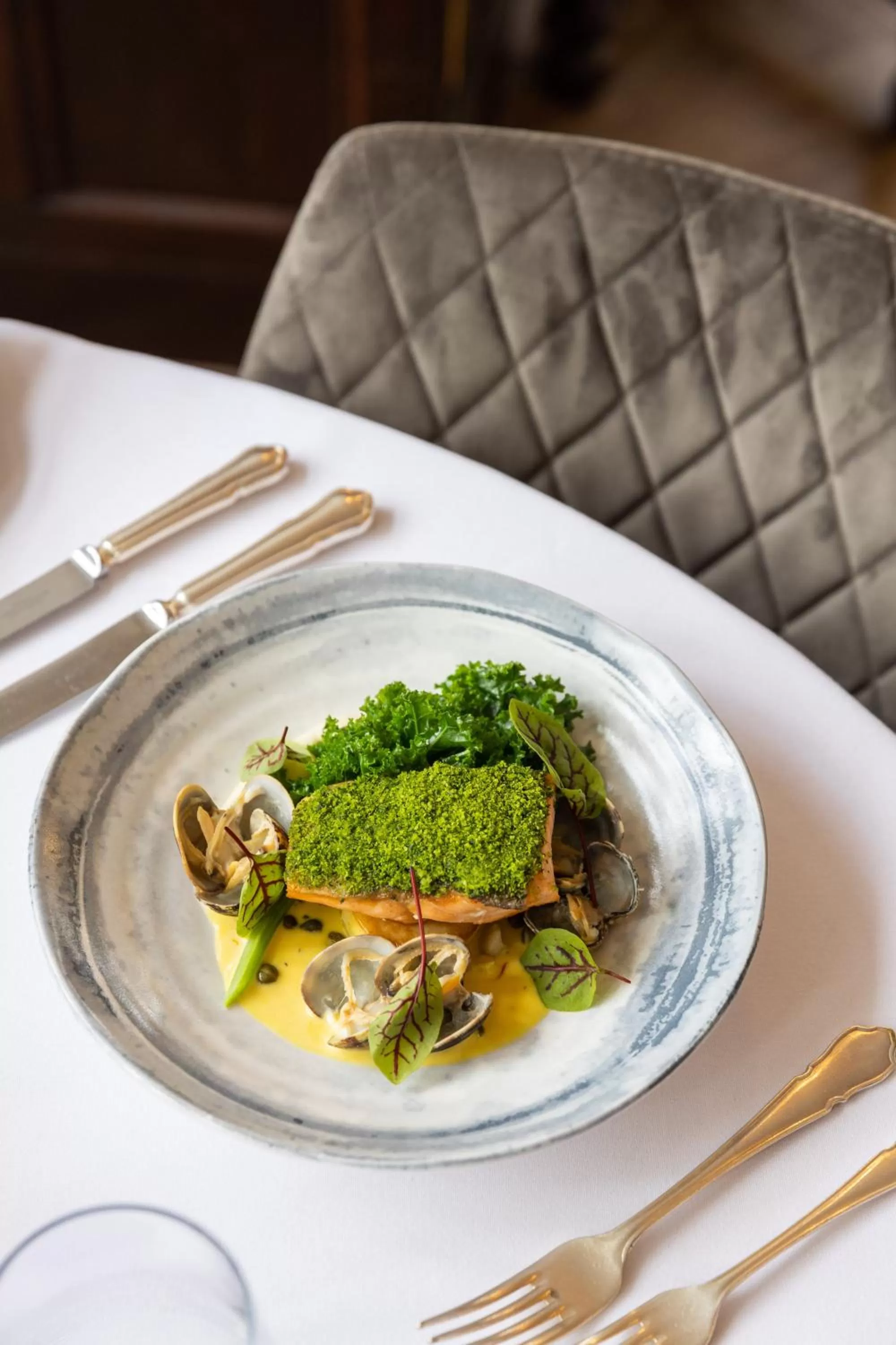 Food in Karma Salford Hall Hotel