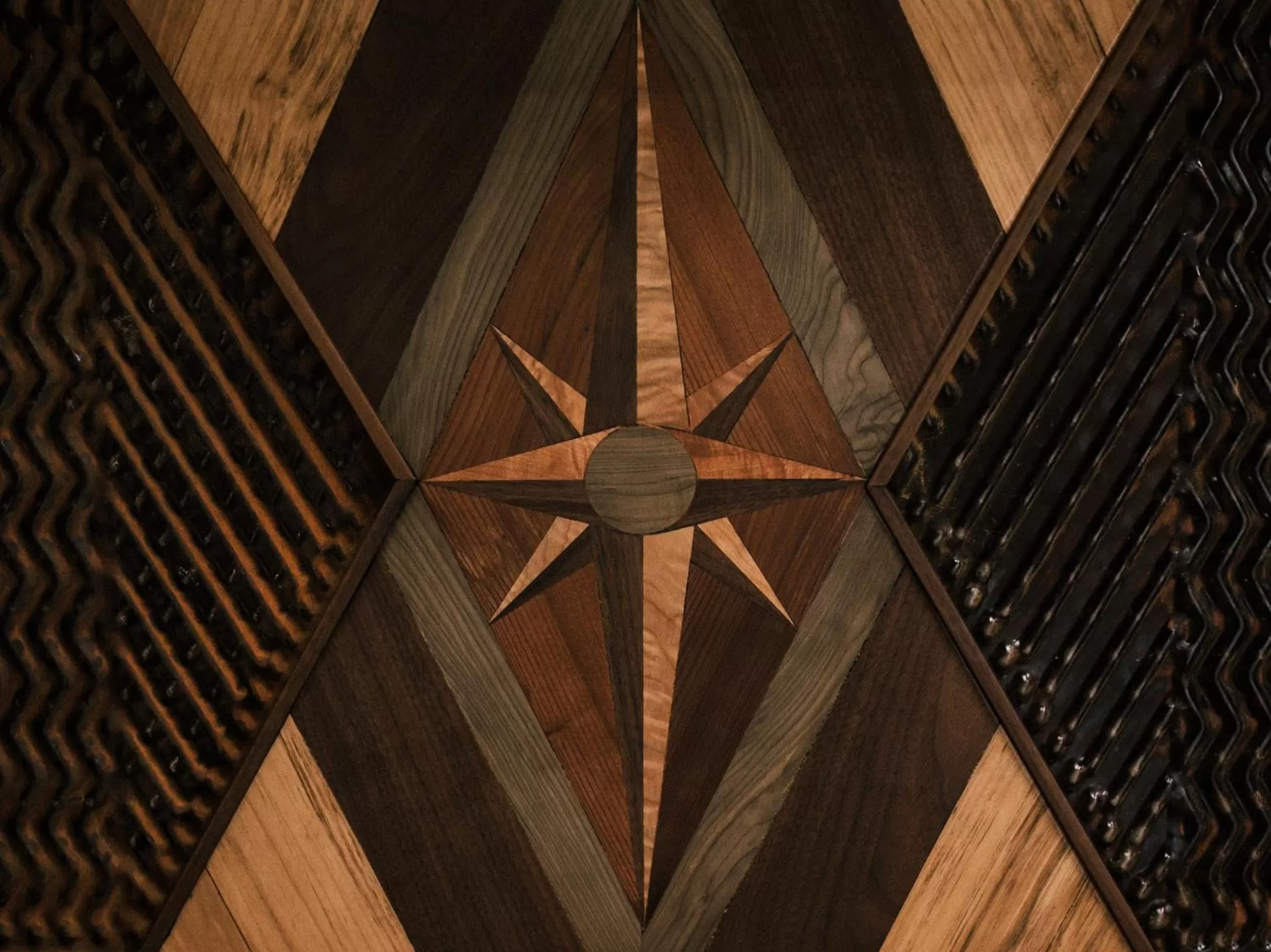 Decorative detail in Pitchwood Inn