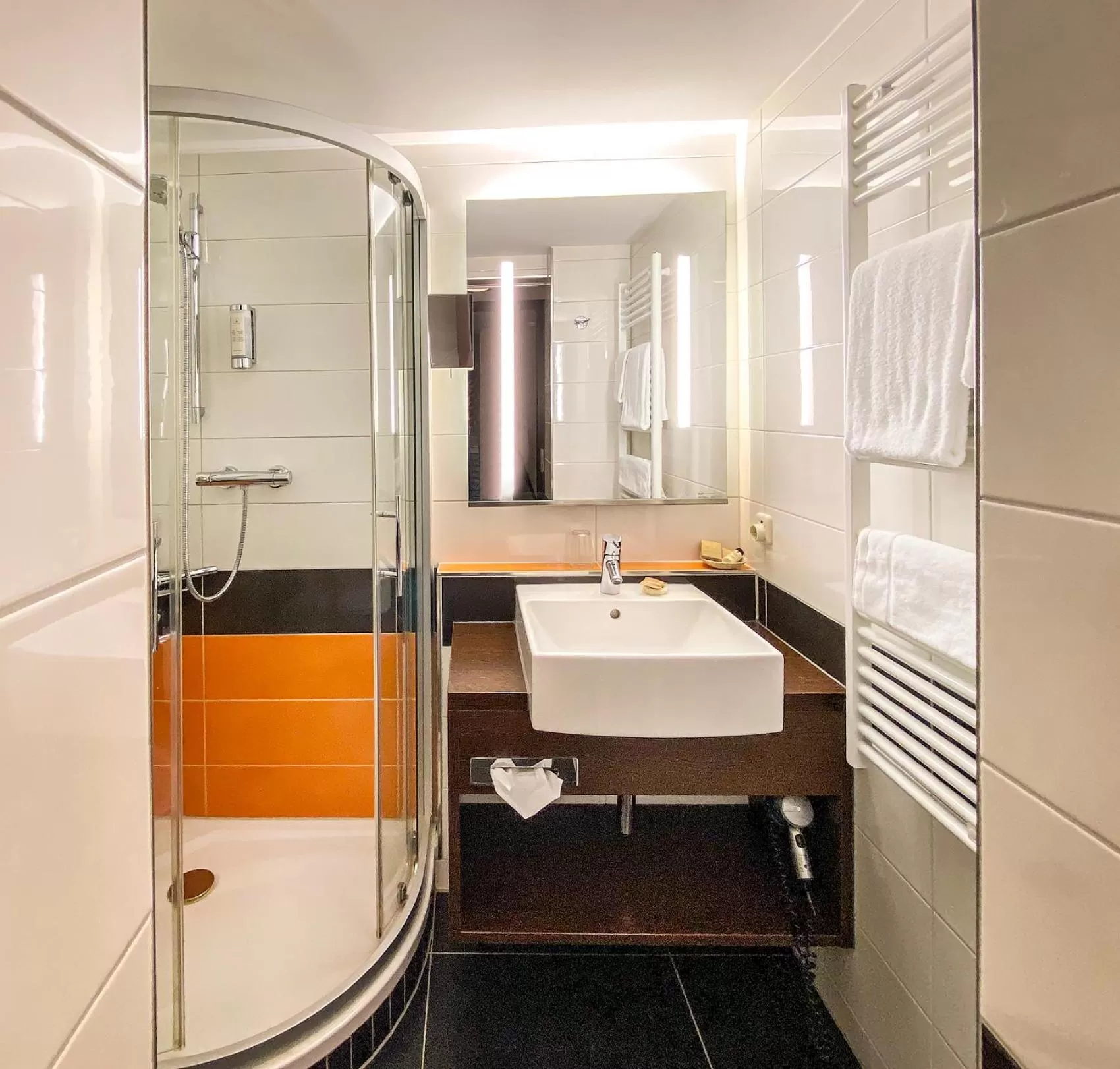 Shower in Berghotel Bastei