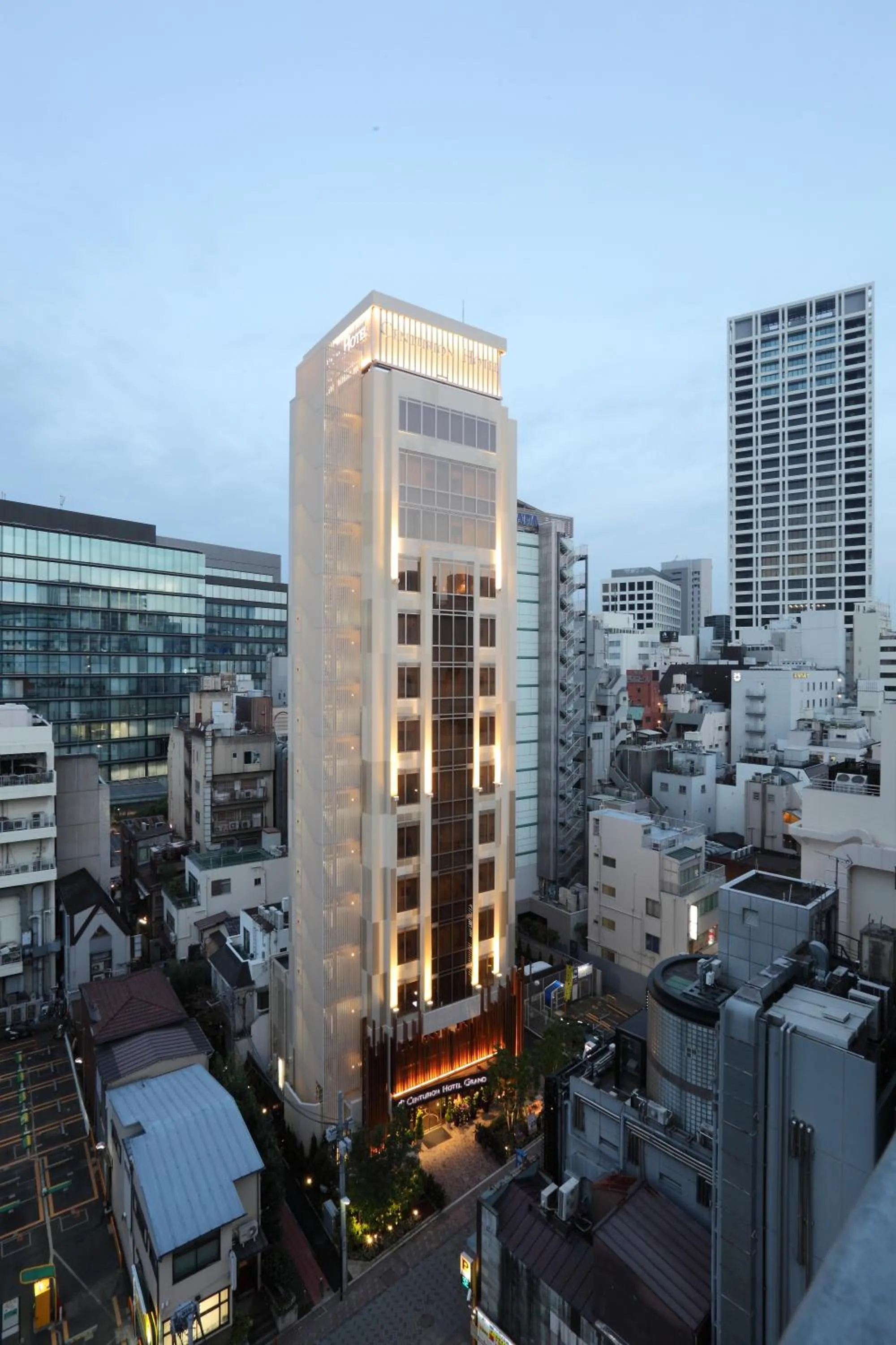 Facade/entrance in Centurion Hotel Grand Akasakamitsuke Station