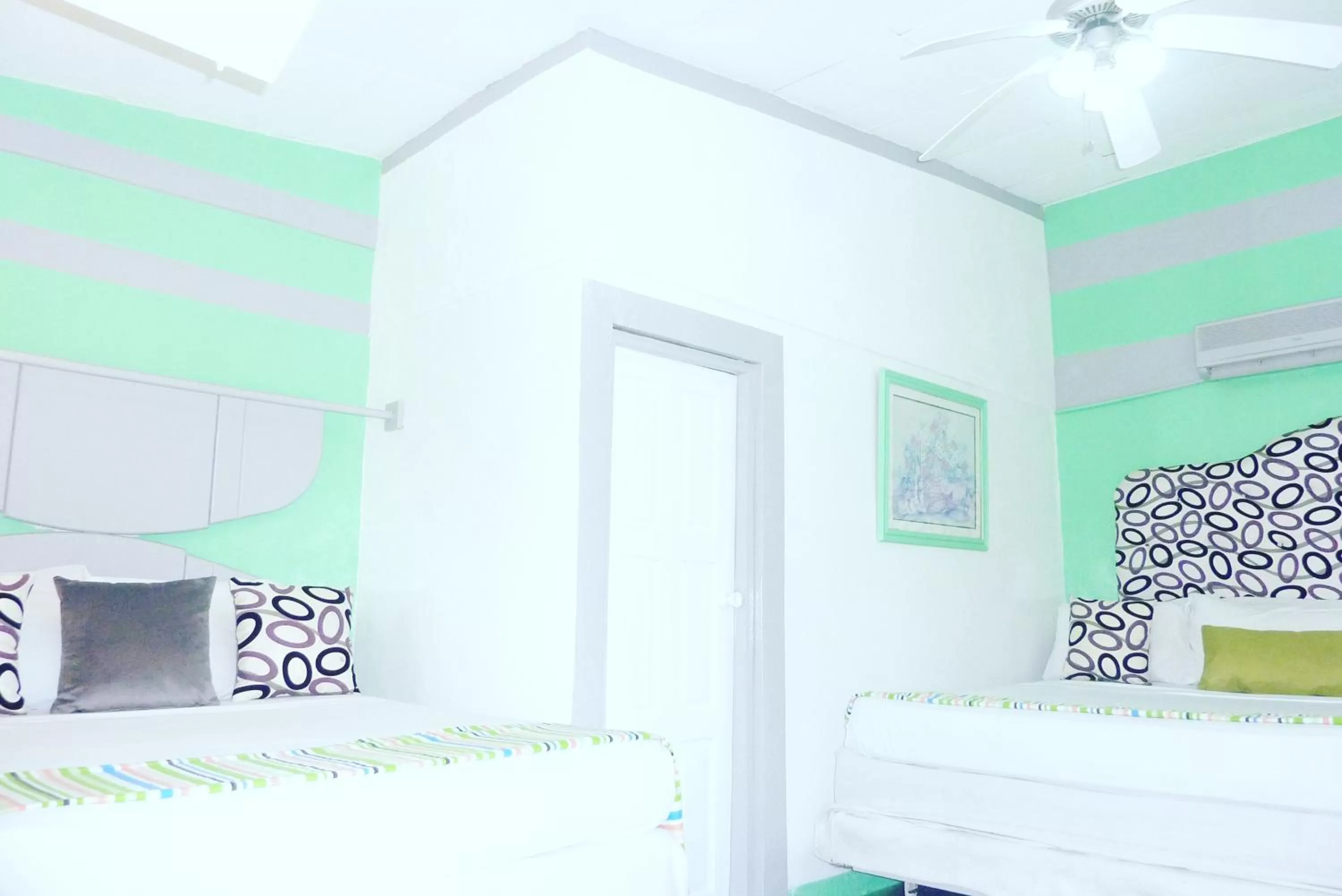 Bed in Hotel Ivania´s