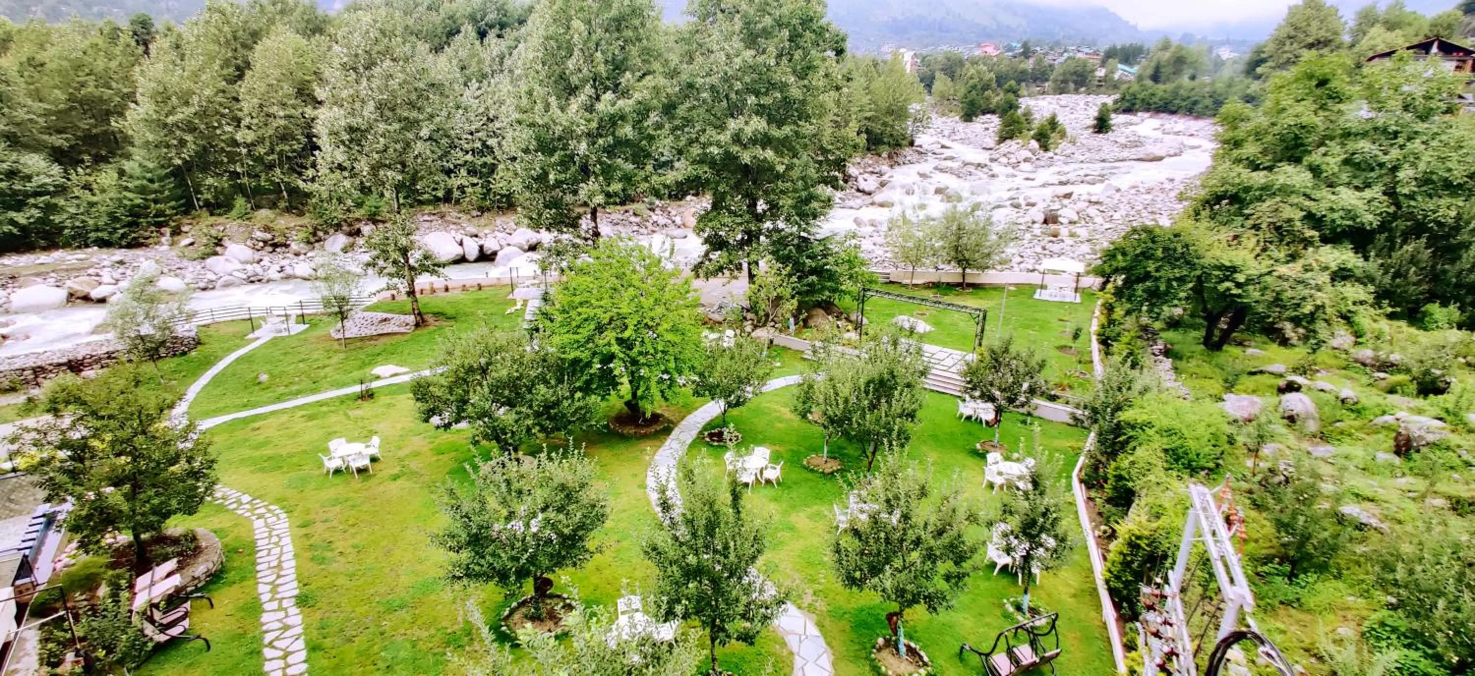 Natural landscape in The Allure Grand Resort -A Majestic Riverside Retreat