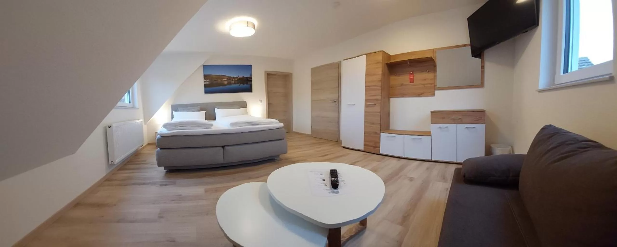 Bedroom, Bed in Gasthaus Goldener Stern