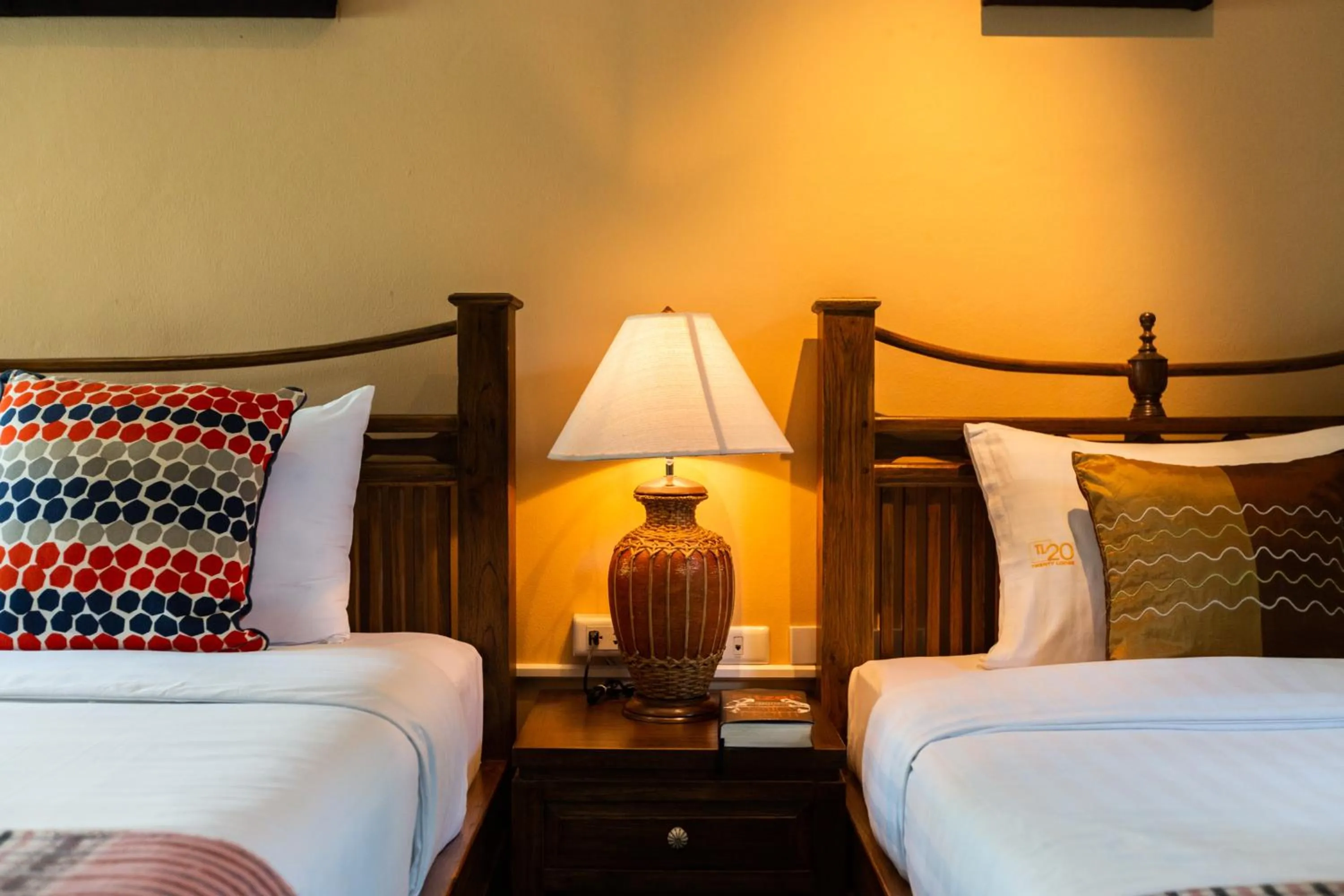 Bed in The Twenty Lodge