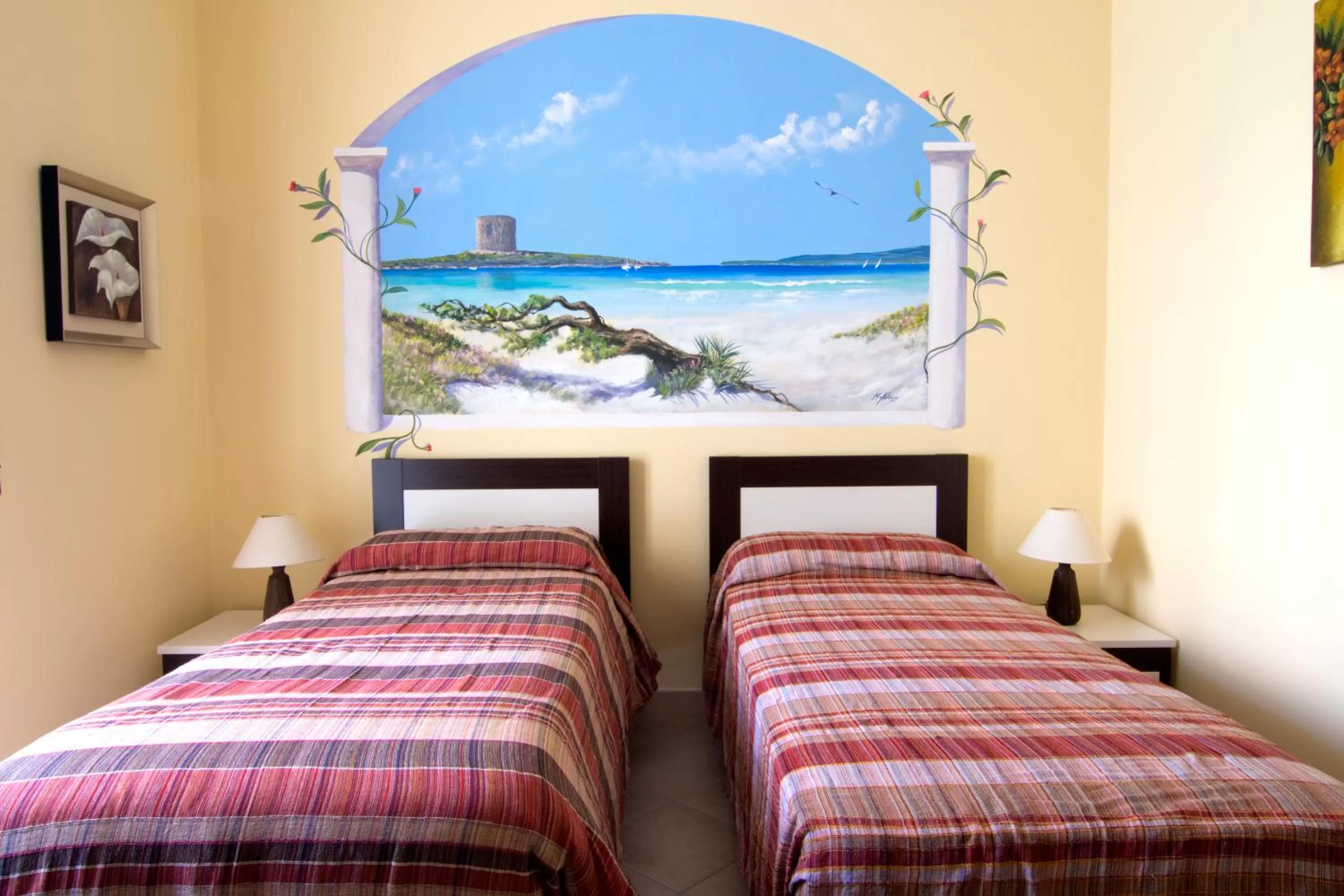 Decorative detail, Bed in B&B La Porta Accanto