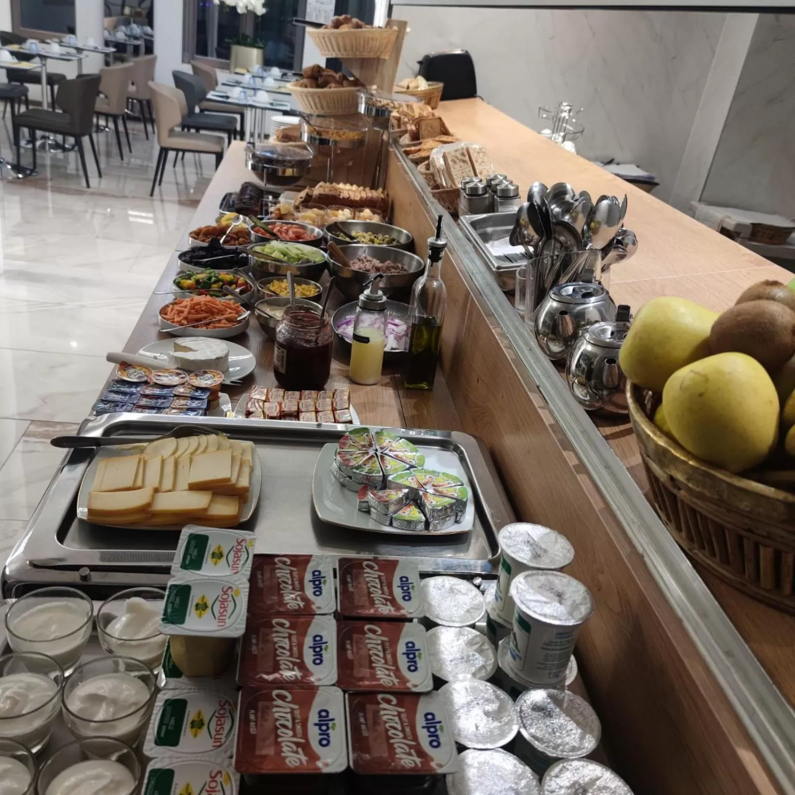 Breakfast in Hotel Aida Opera