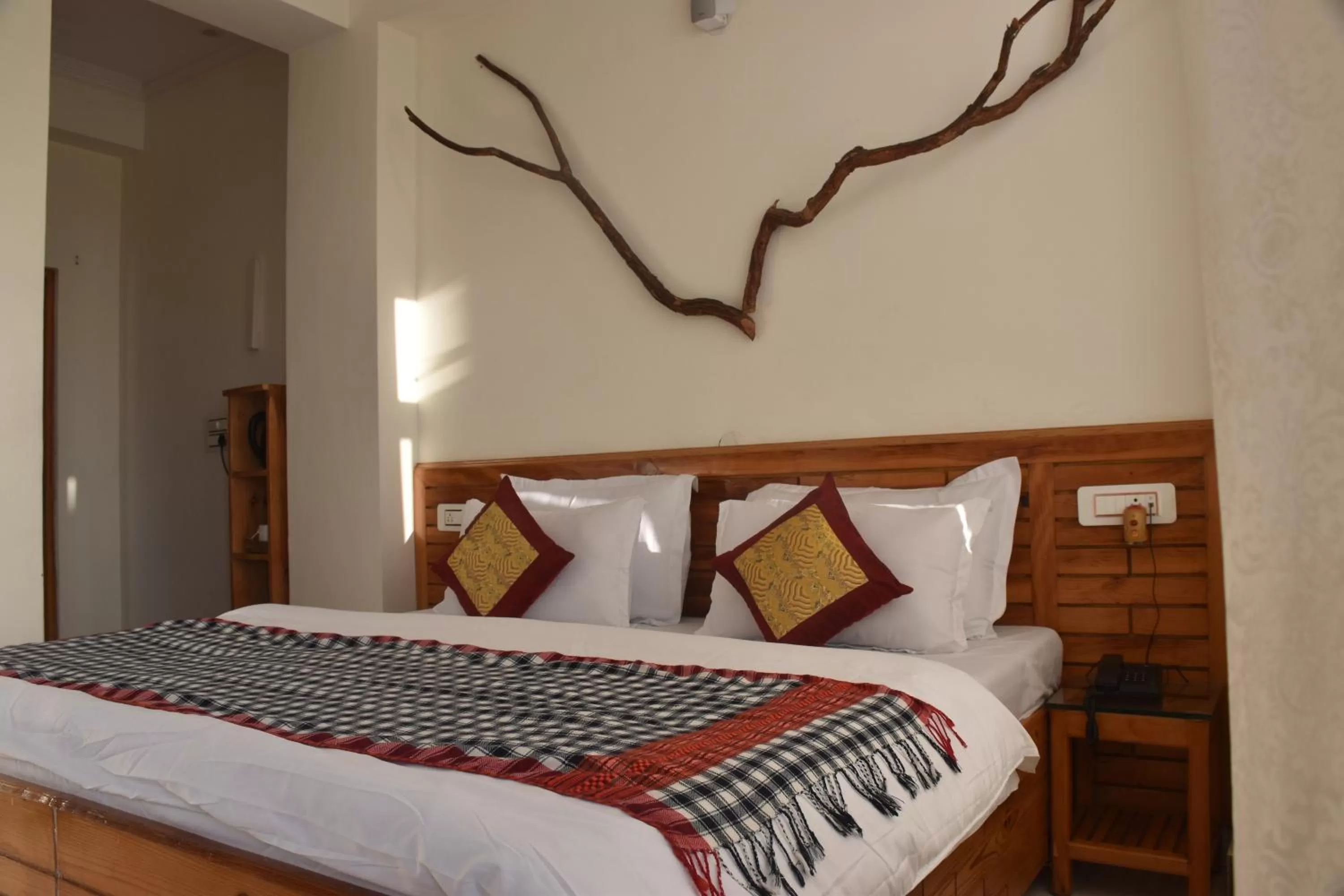 Bed in Jot Eco Boutique Stays