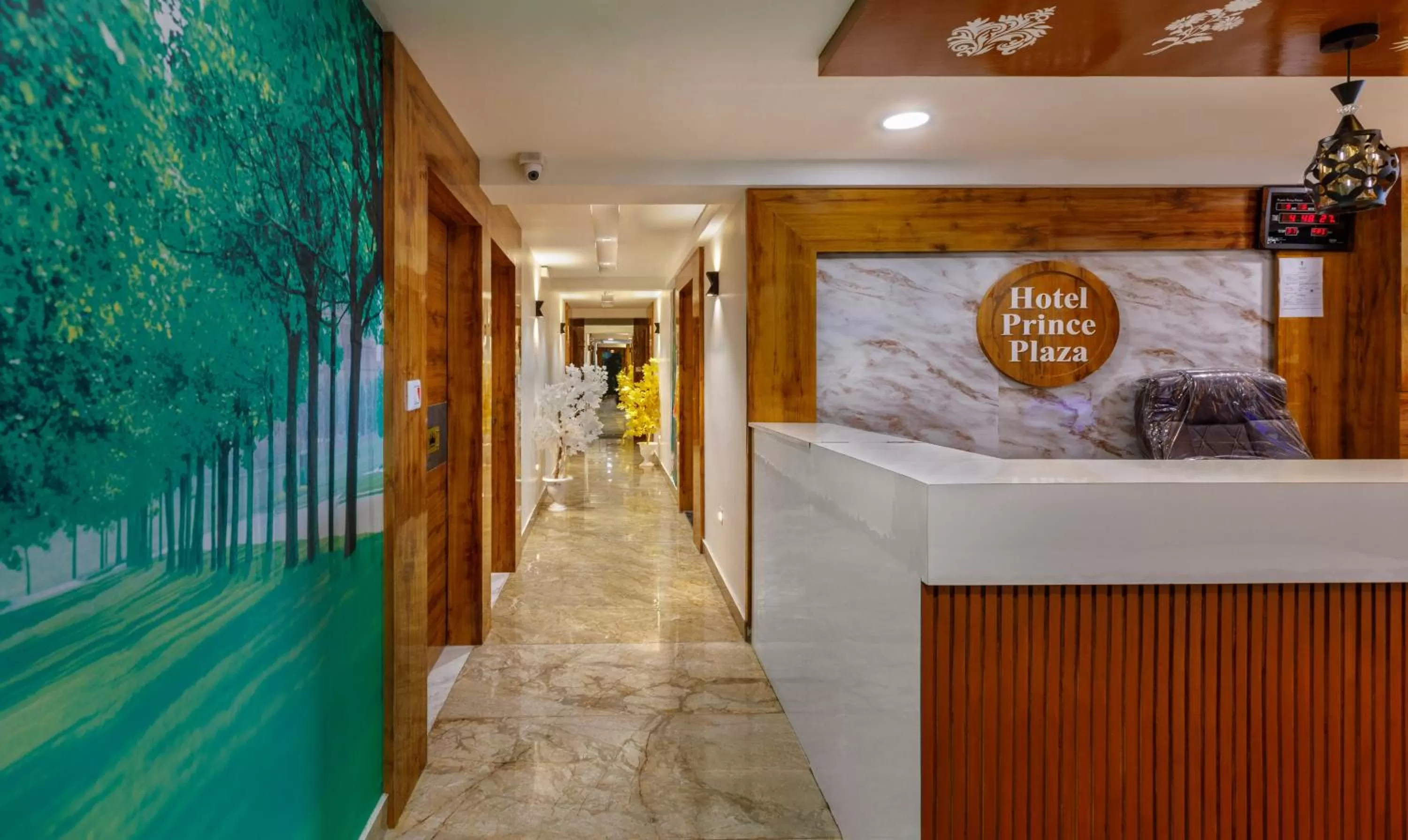 Lobby or reception in Treebo Trend Prince Plaza