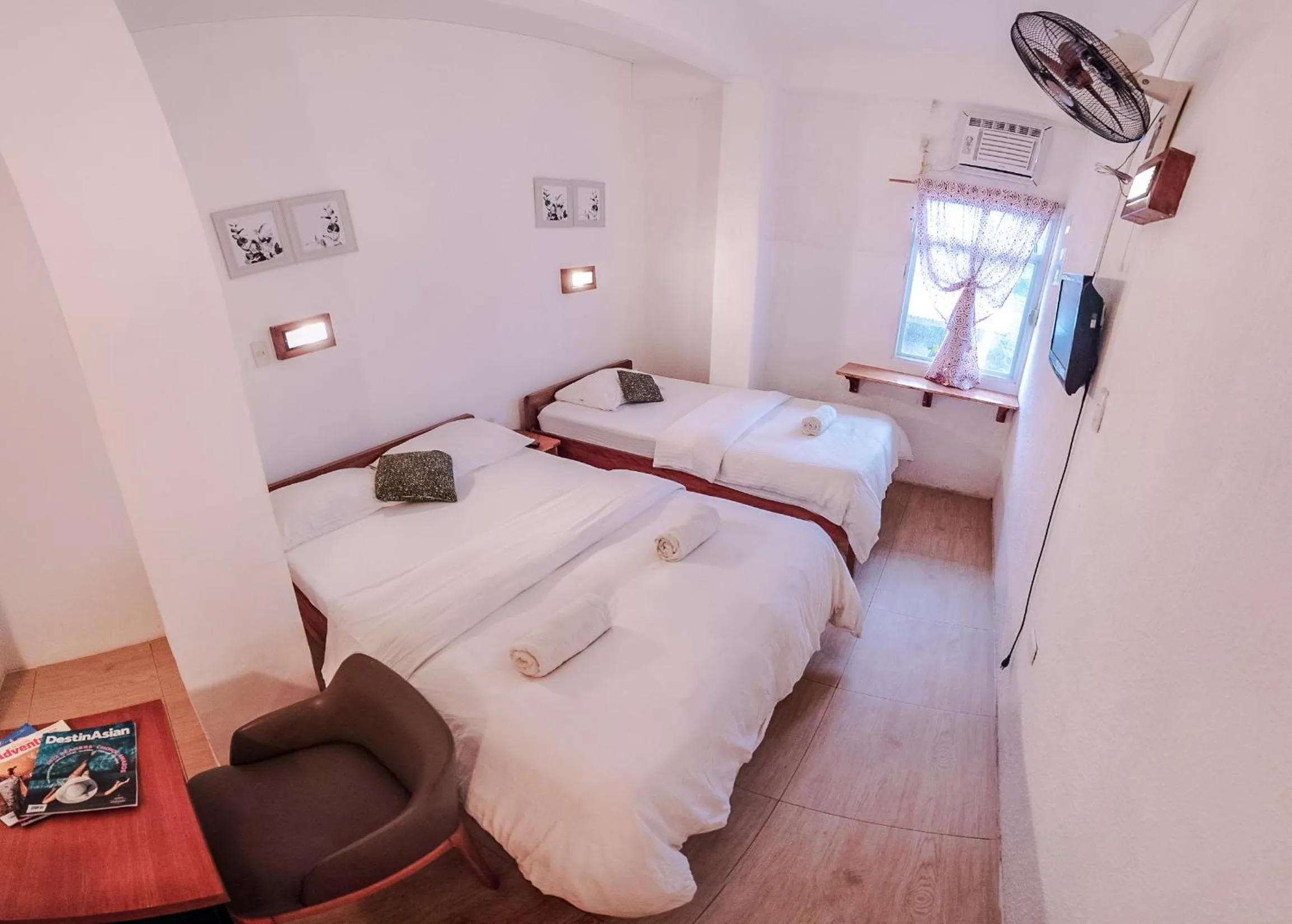 Bed in Sea Horse Guest House