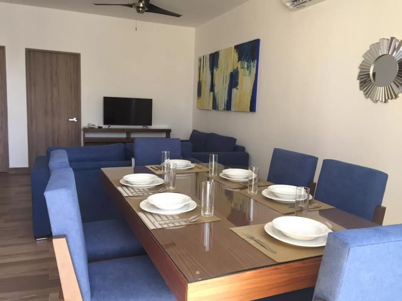 Dining area in Heaven Hotel