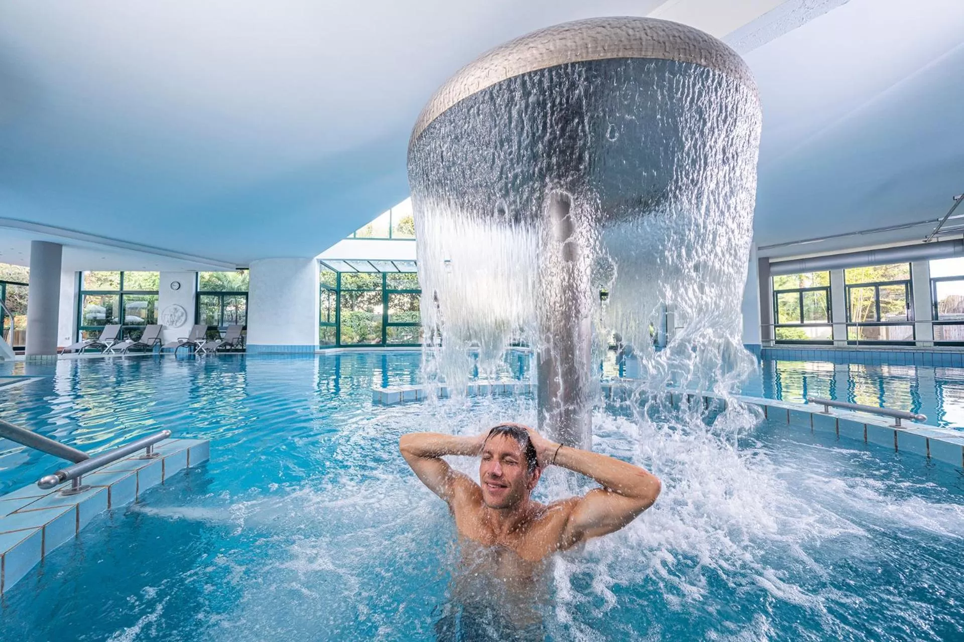 Spa and wellness centre/facilities in Hotel Terme Olympia