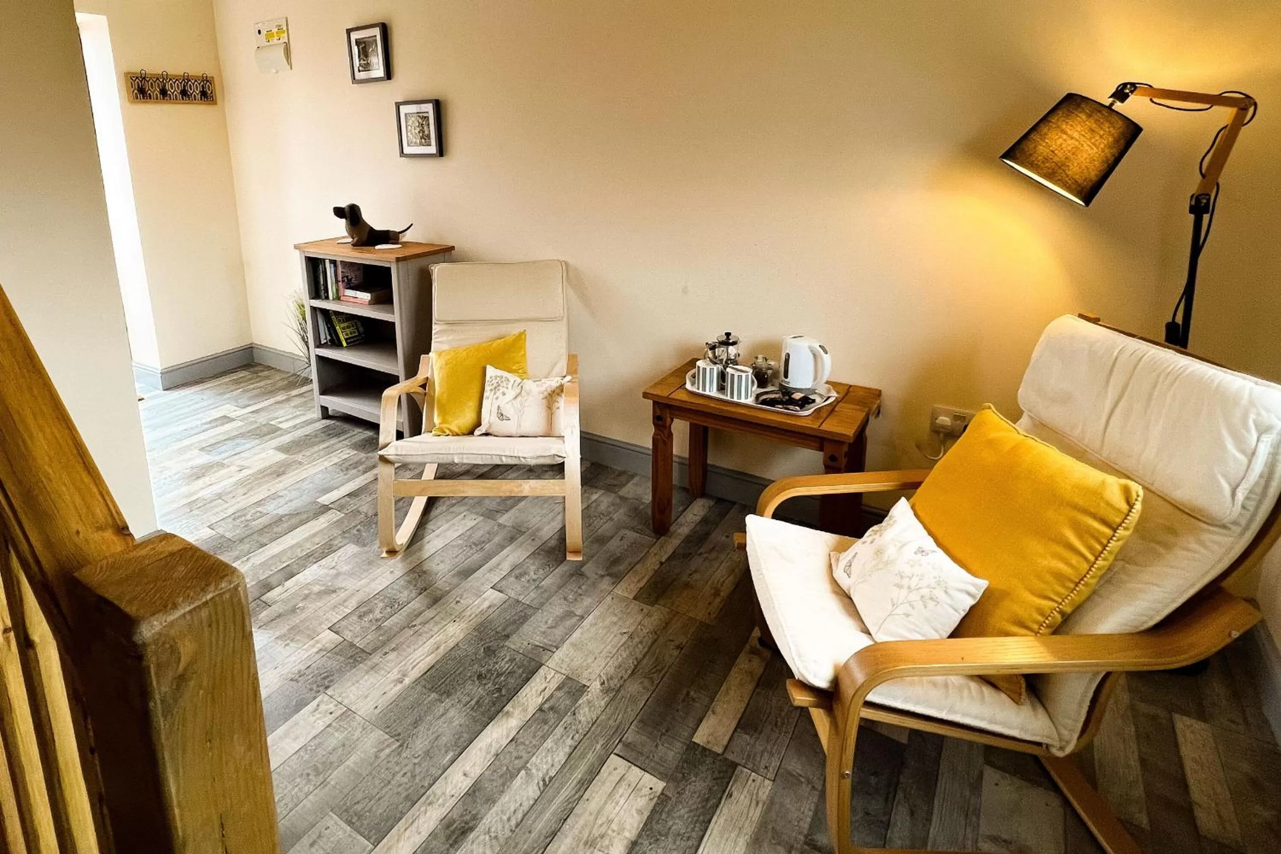 Seating area in Norfolk Accommodation