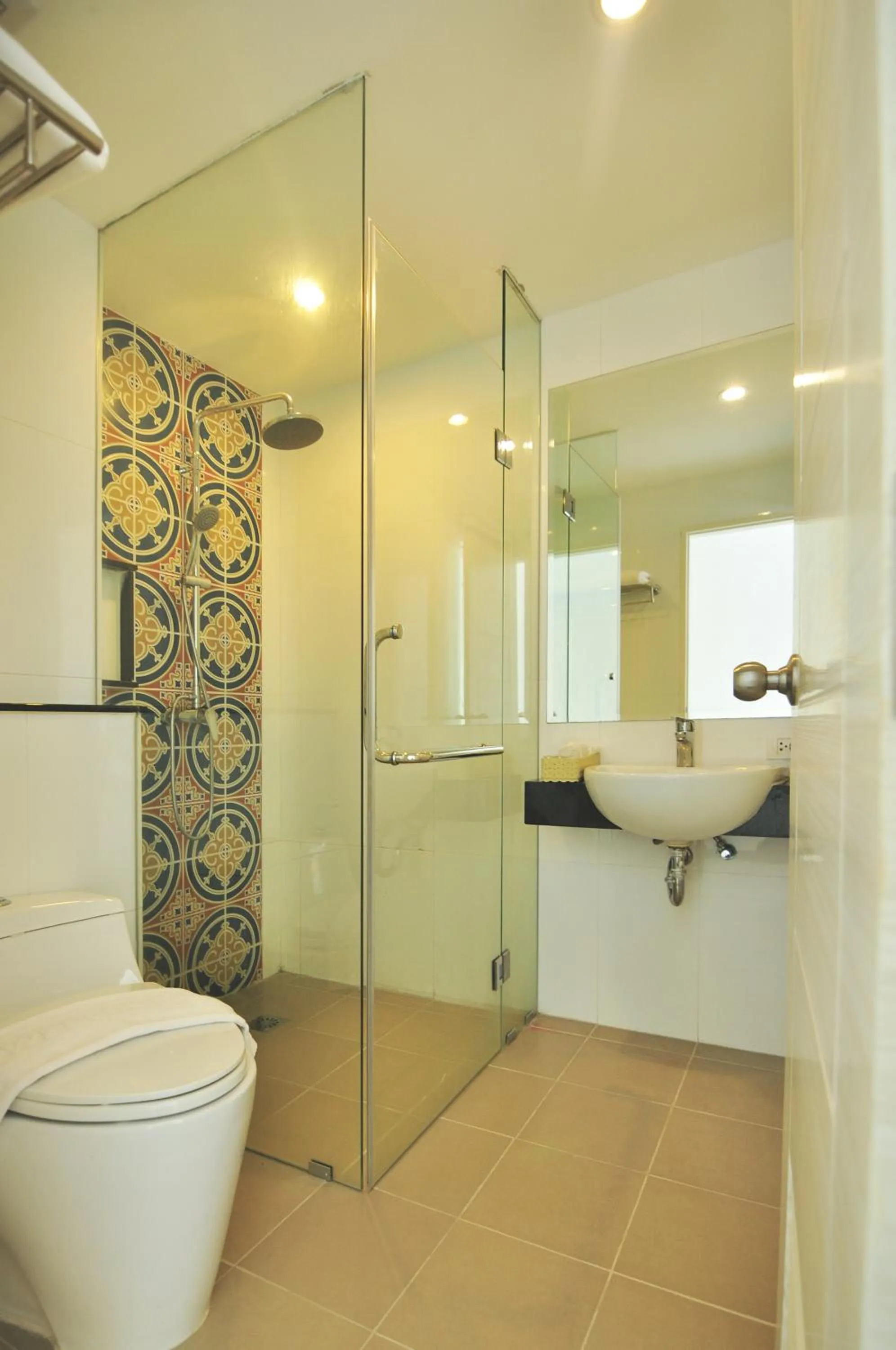 Shower in The AIM Patong Hotel