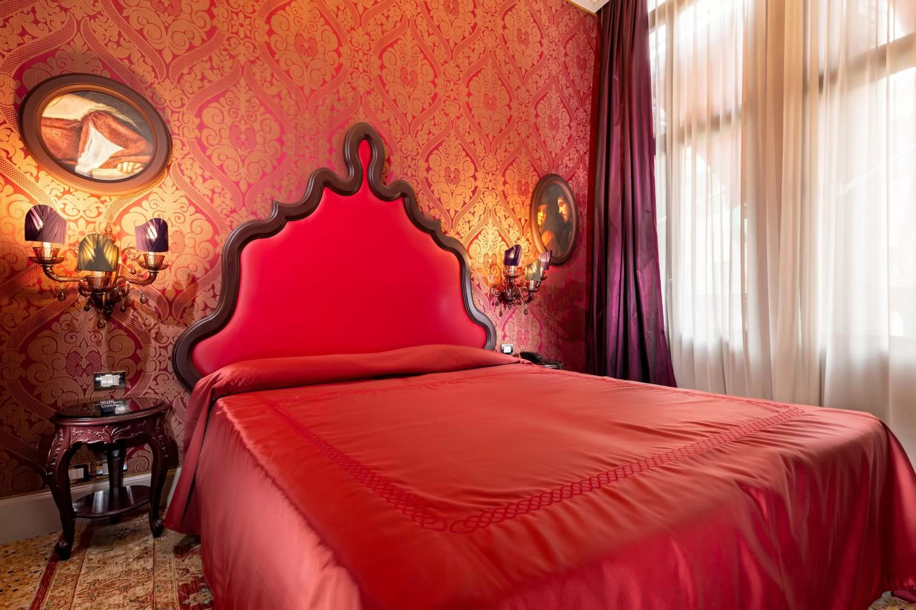 Bed in Hotel Palazzetto Madonna