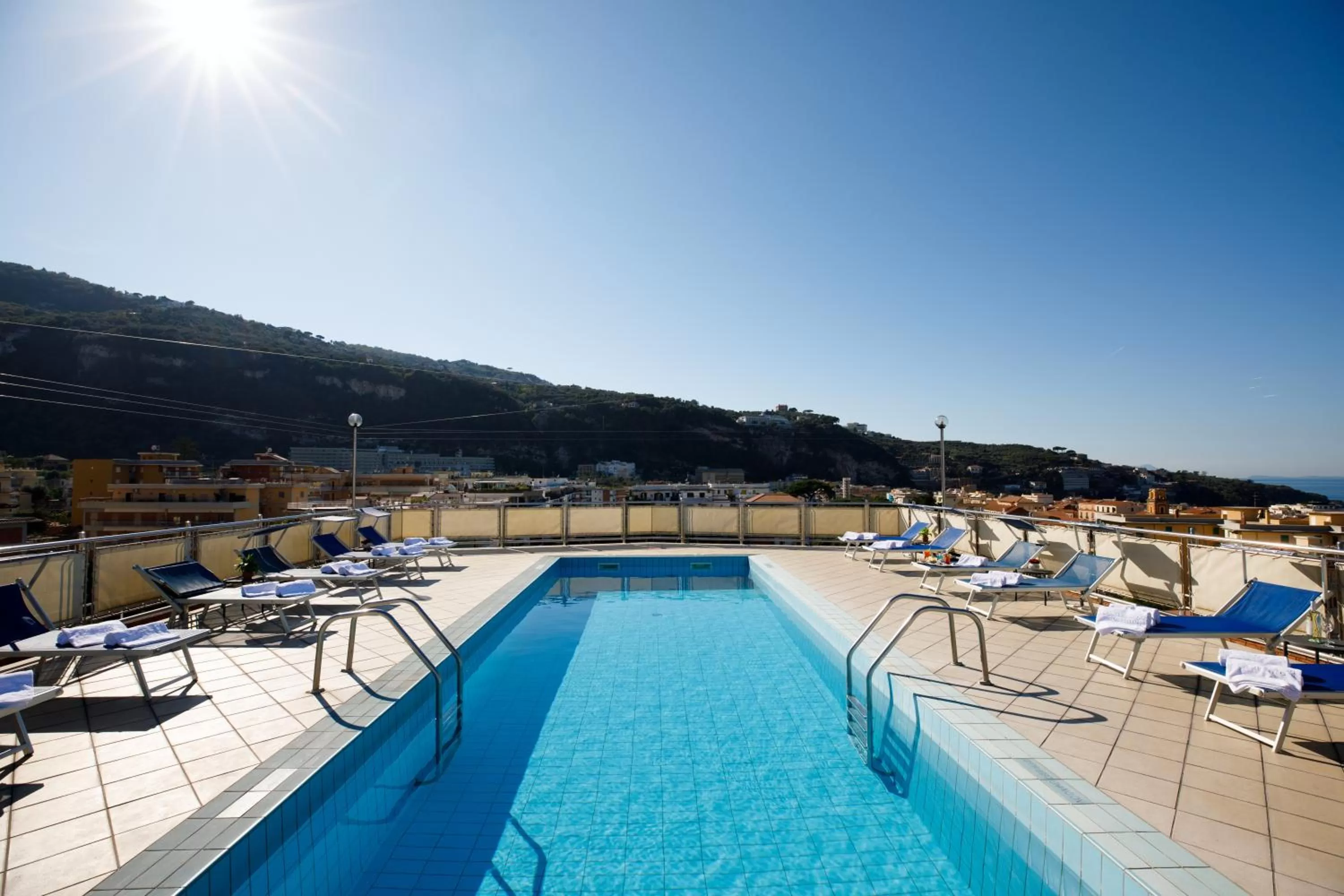 Swimming pool in Grand Hotel Cesare Augusto