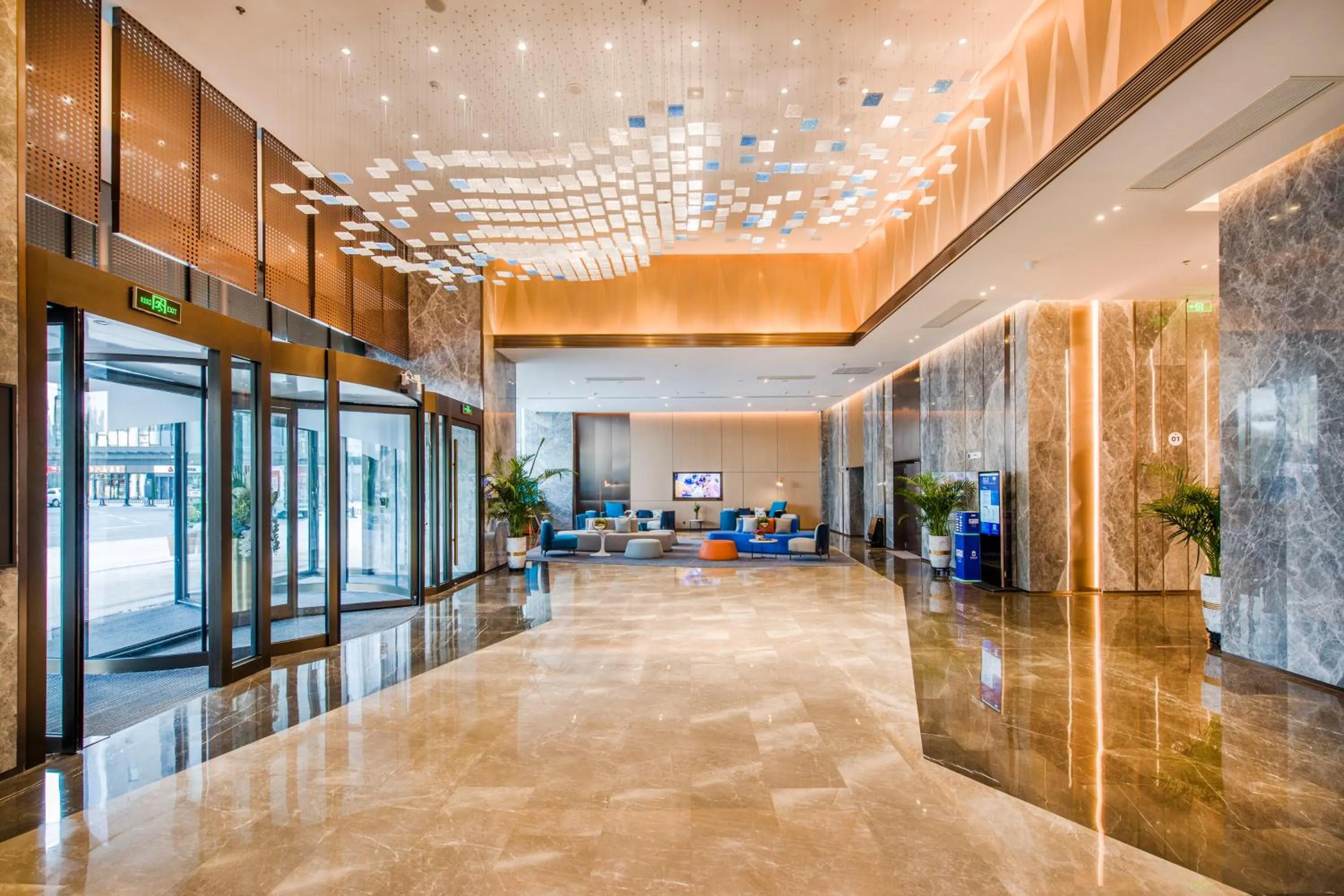 Lobby or reception, Lobby/Reception in Holiday Inn Express Foshan Beijiao, an IHG Hotel
