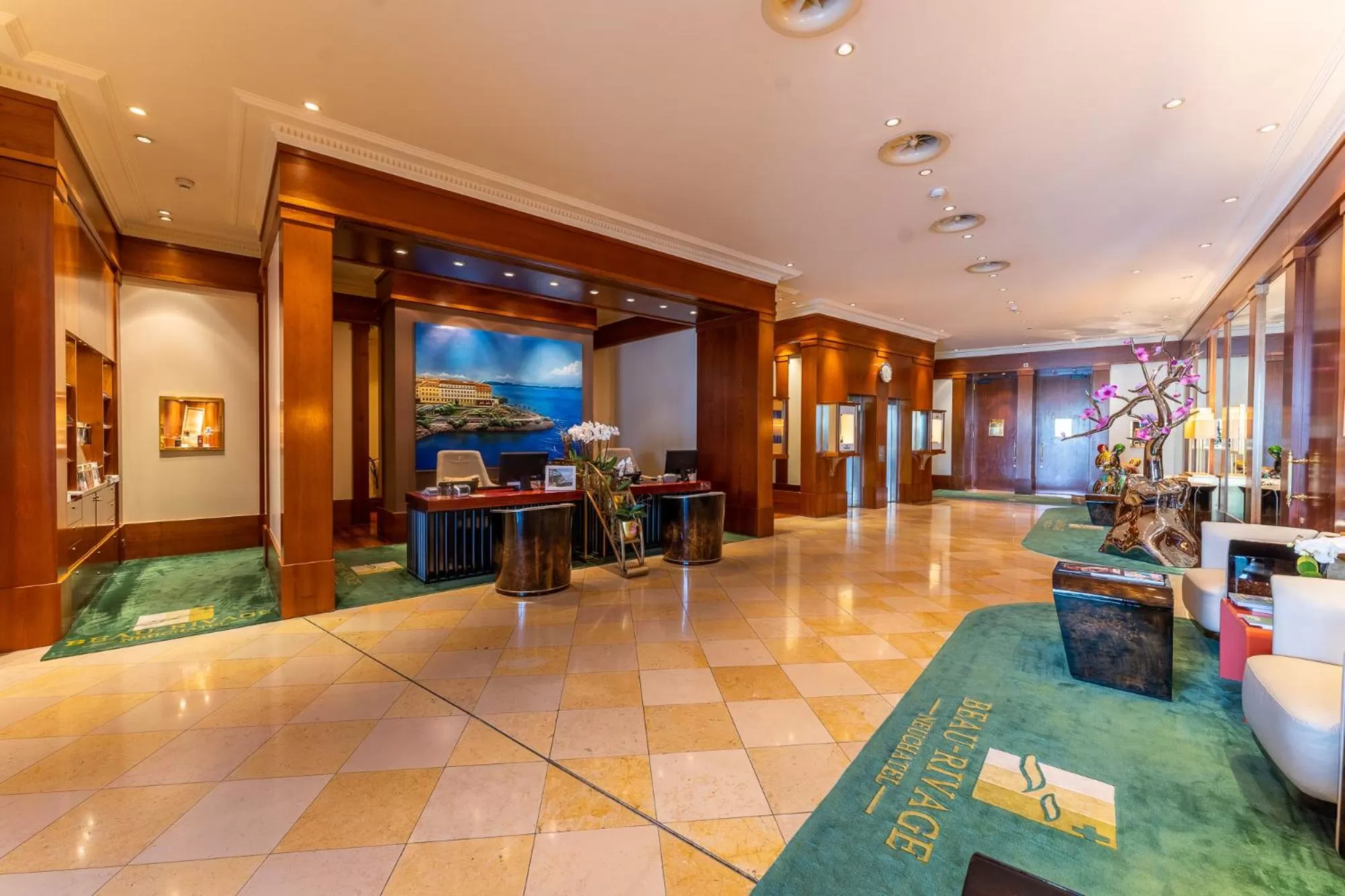 Lobby or reception in Beau Rivage Hotel