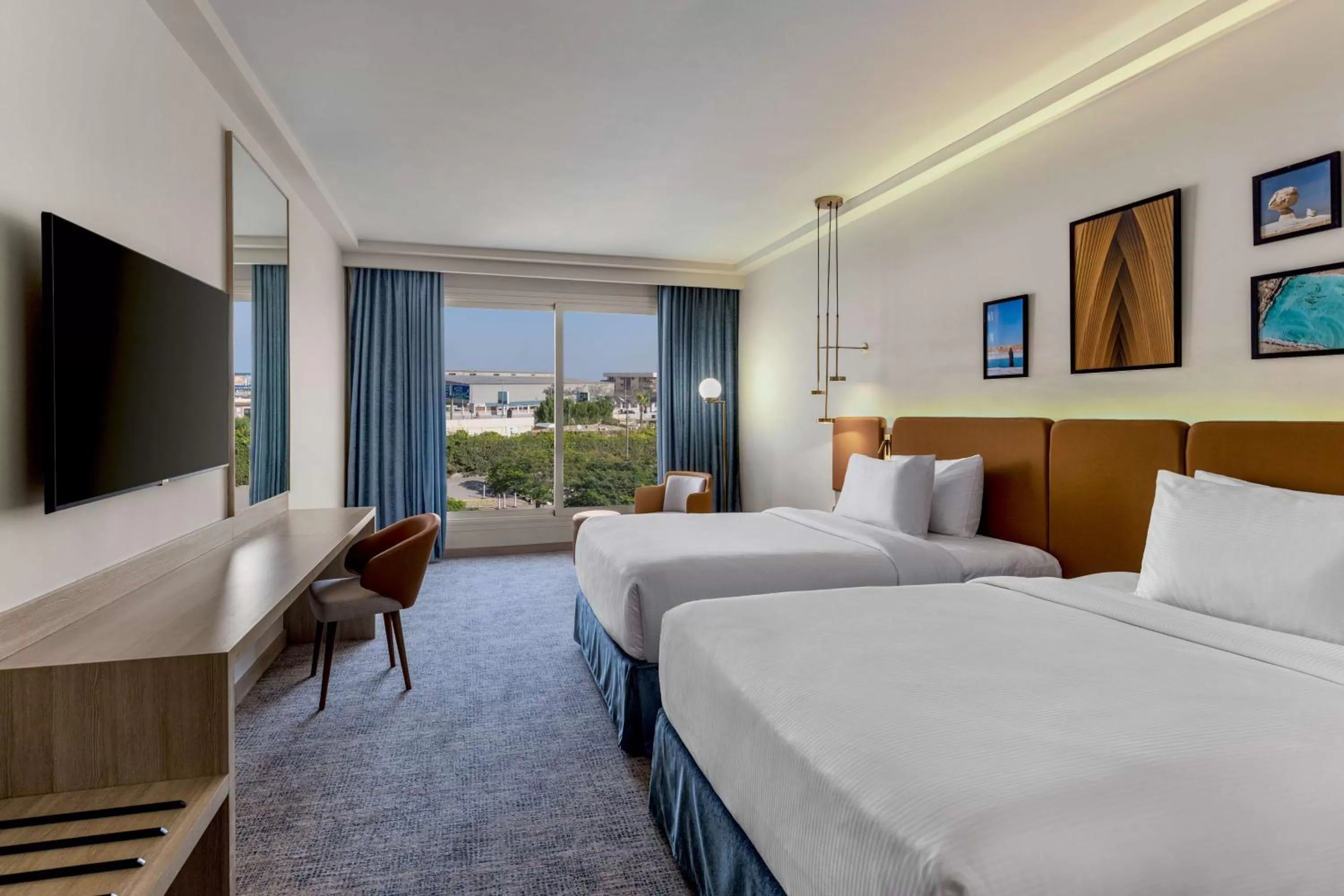 Bedroom, Bed in Hilton Alexandria Green Plaza