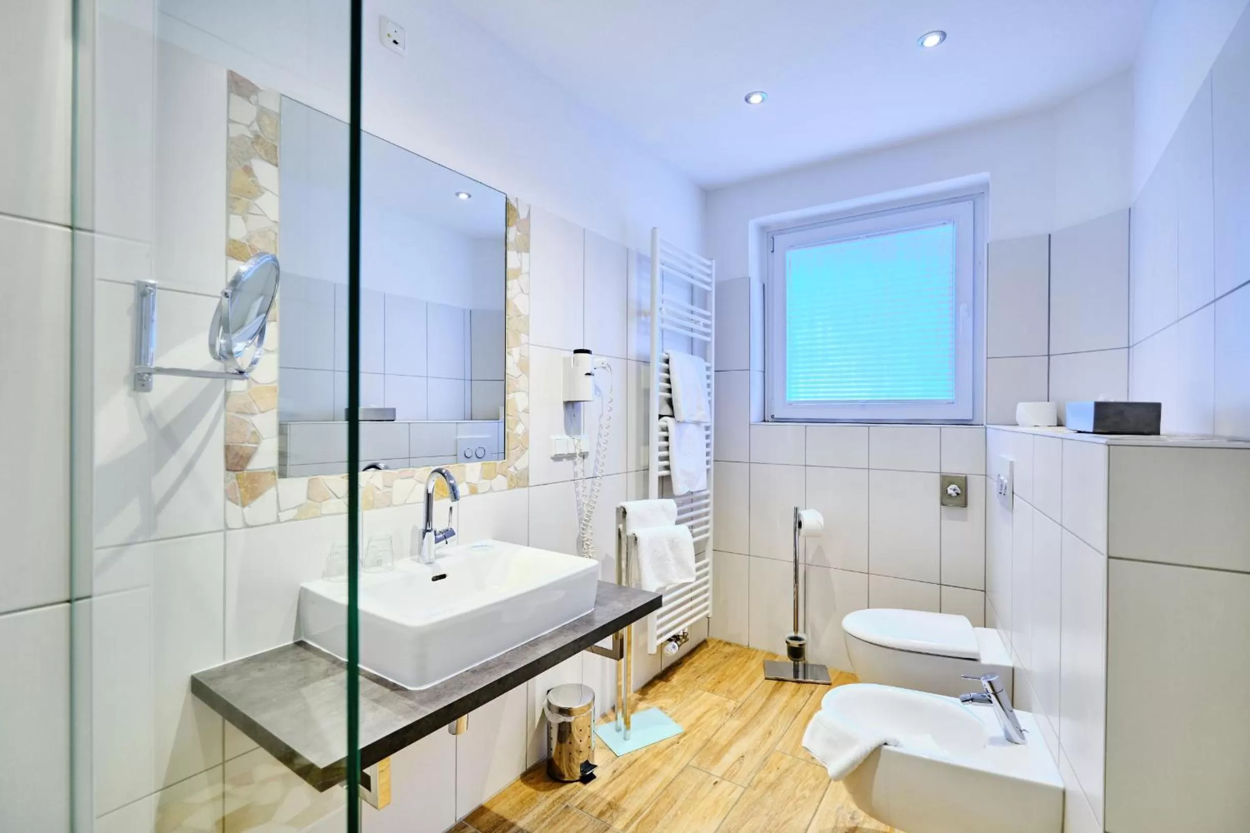 Bathroom in Hotel Tannenhof