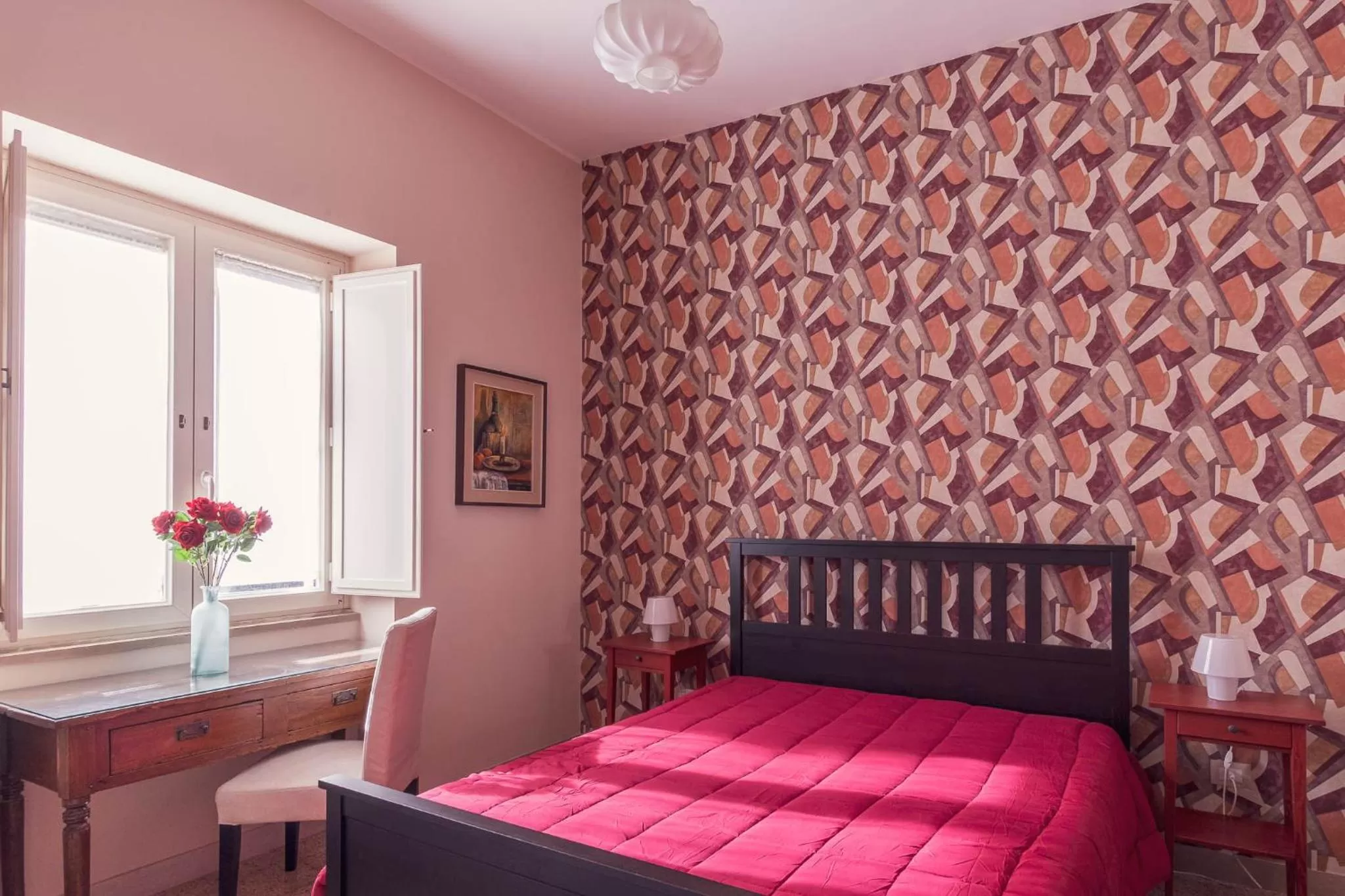 Bed in B&B Cumpari Turiddu